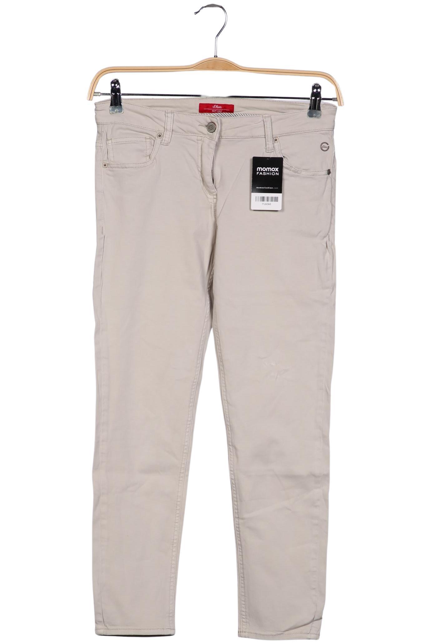 

s.Oliver Damen Jeans, cremeweiß, Gr. 36