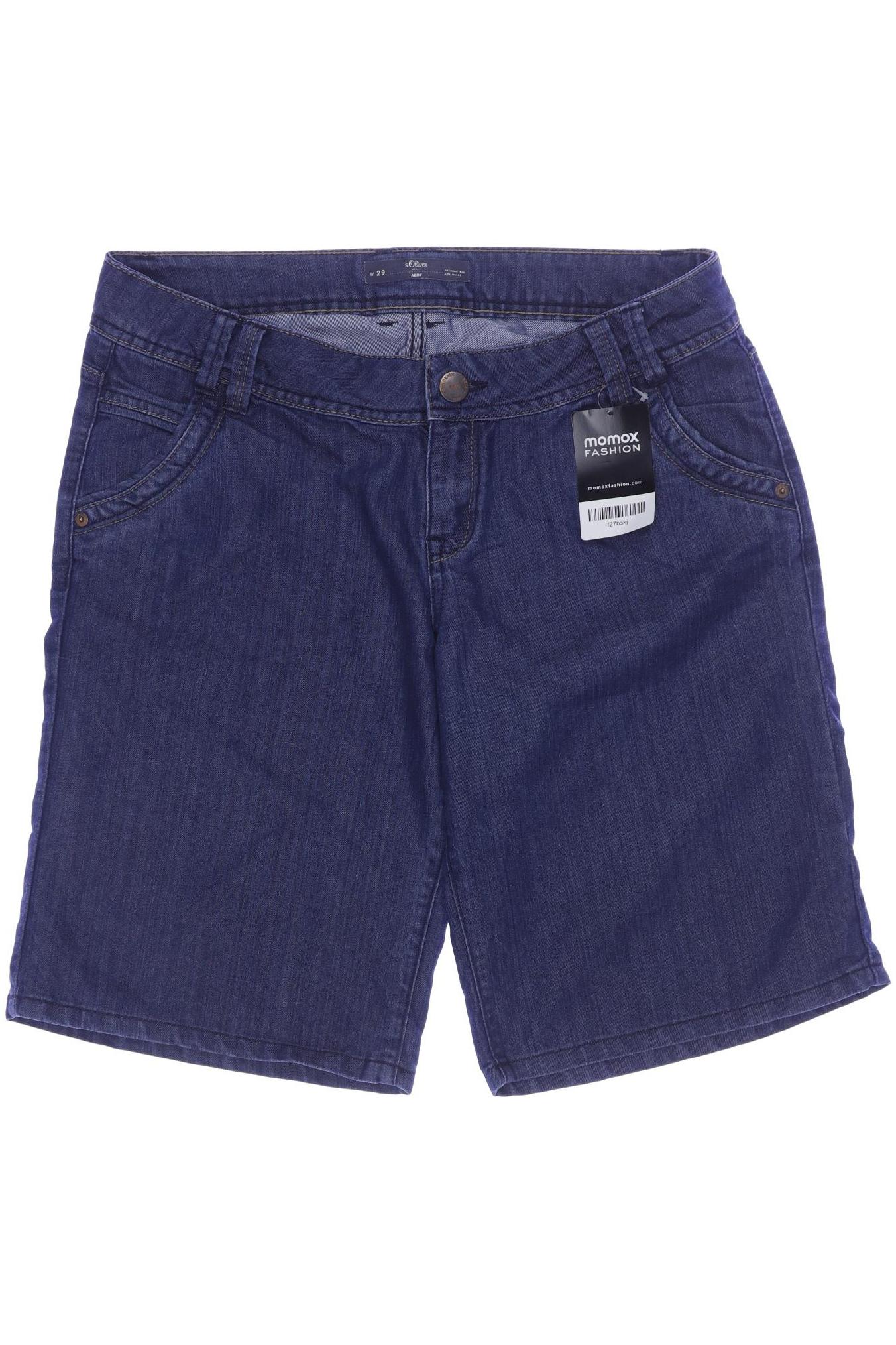 

s.Oliver Damen Shorts, blau, Gr. 40