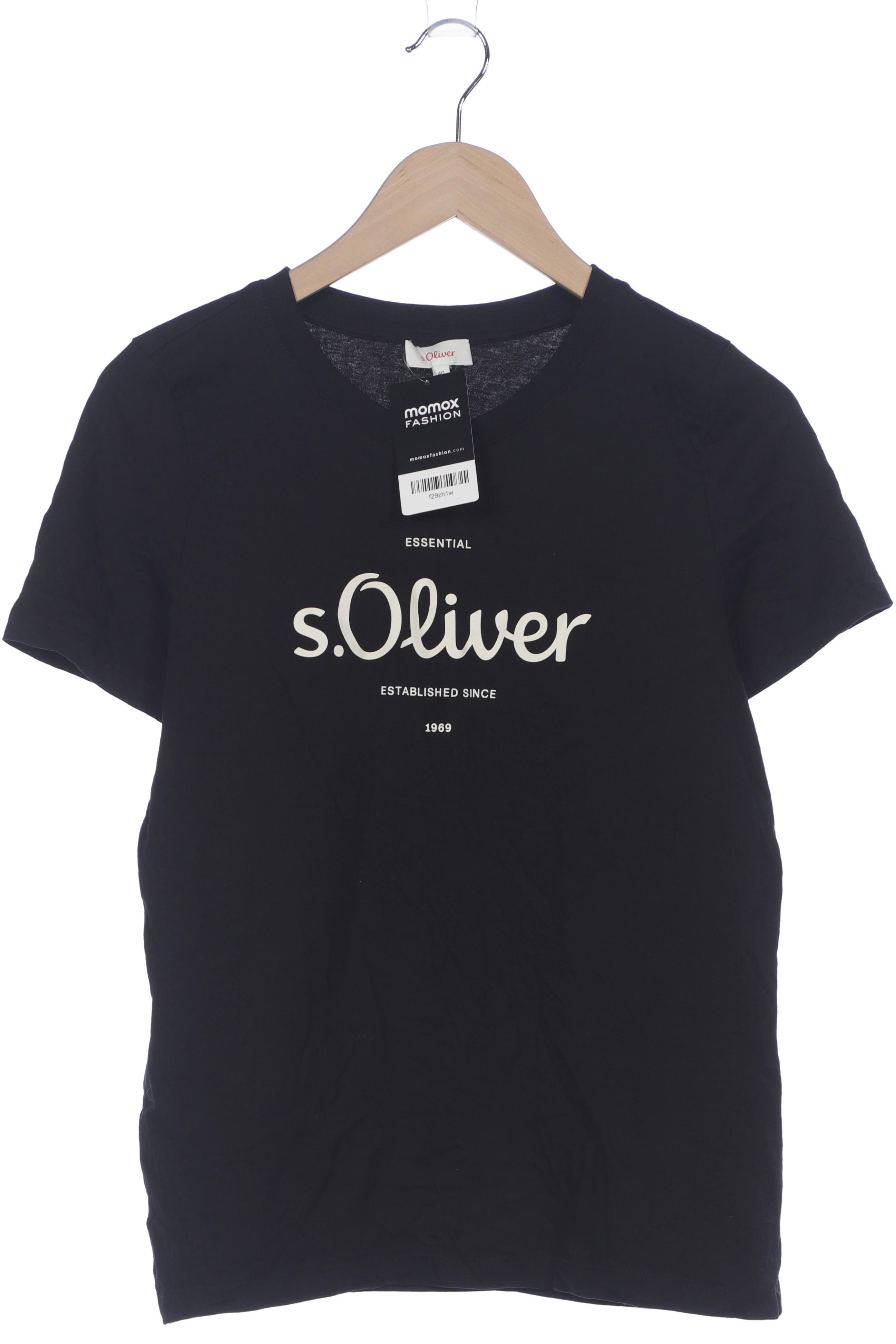 

s.Oliver Damen T-Shirt, schwarz, Gr. 40