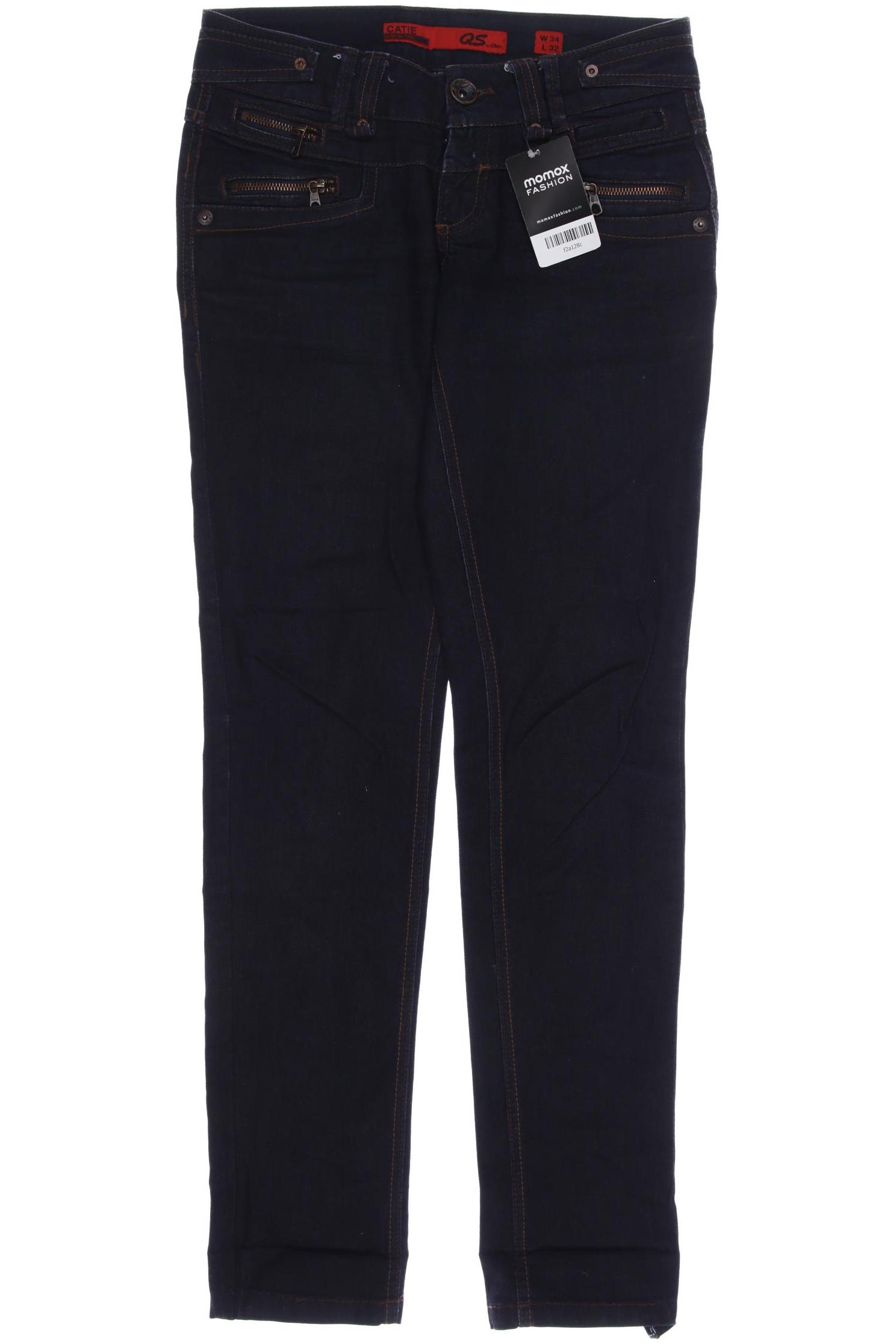 

s.Oliver Damen Jeans, blau