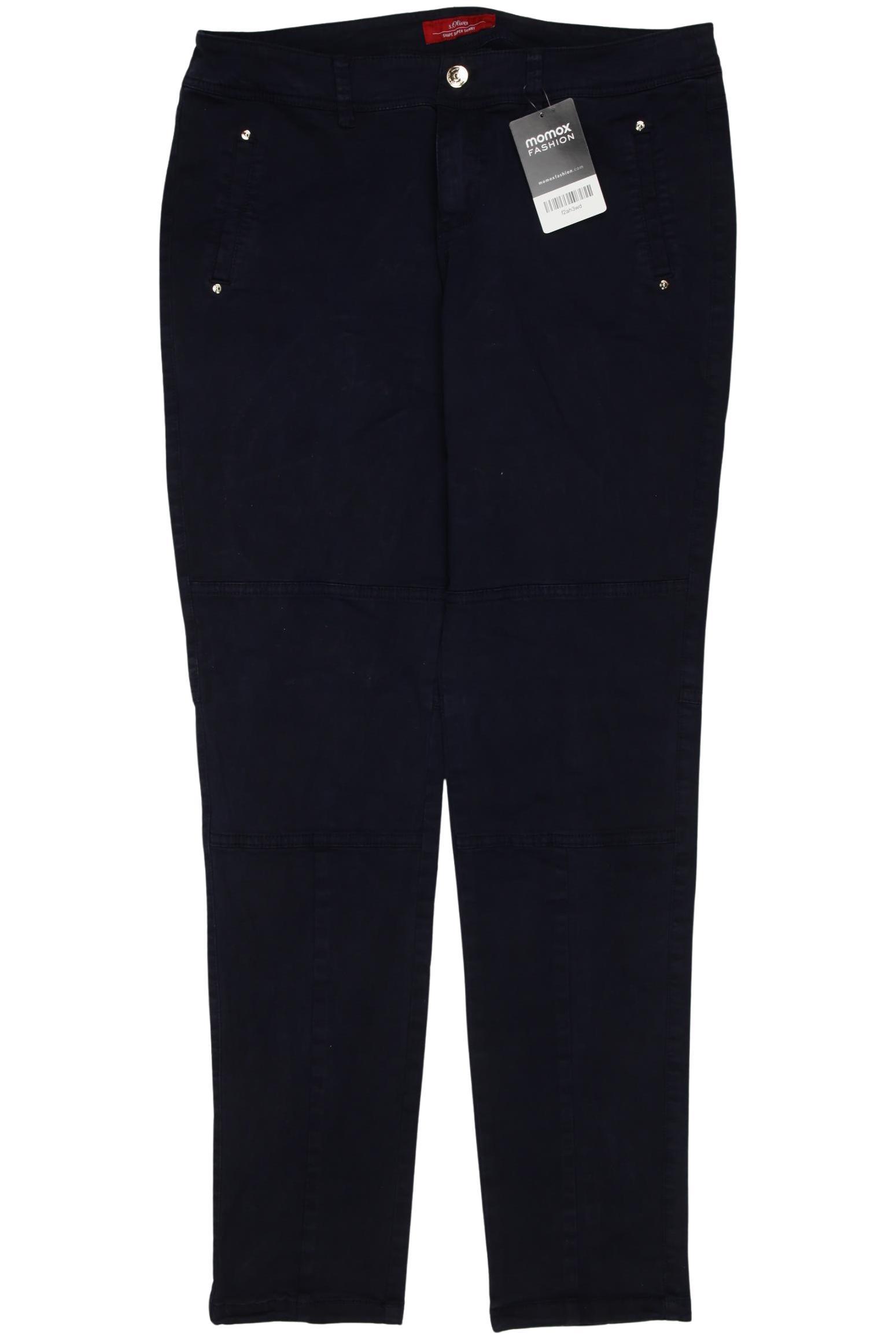 

s.Oliver Damen Stoffhose, marineblau, Gr. 40
