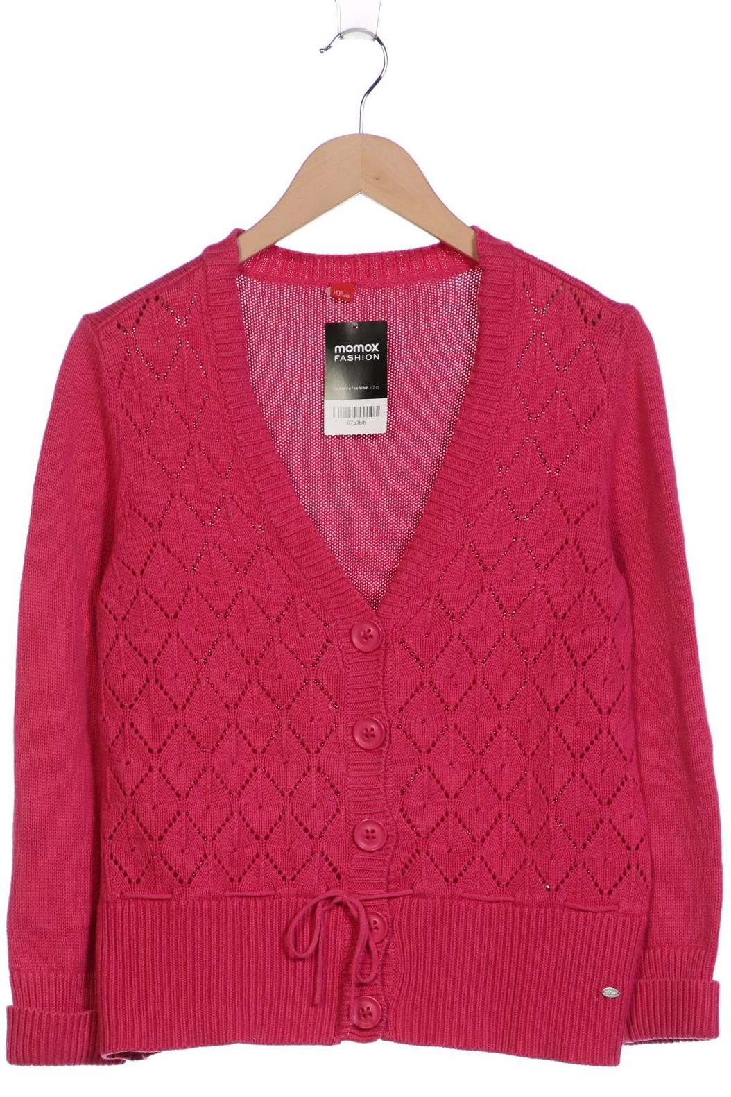 

s.Oliver Damen Strickjacke, pink, Gr. 42