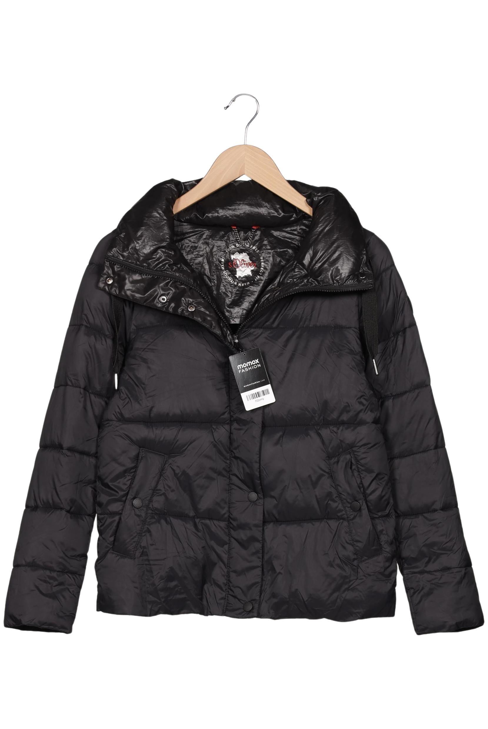 

s.Oliver Damen Jacke, schwarz, Gr. 34