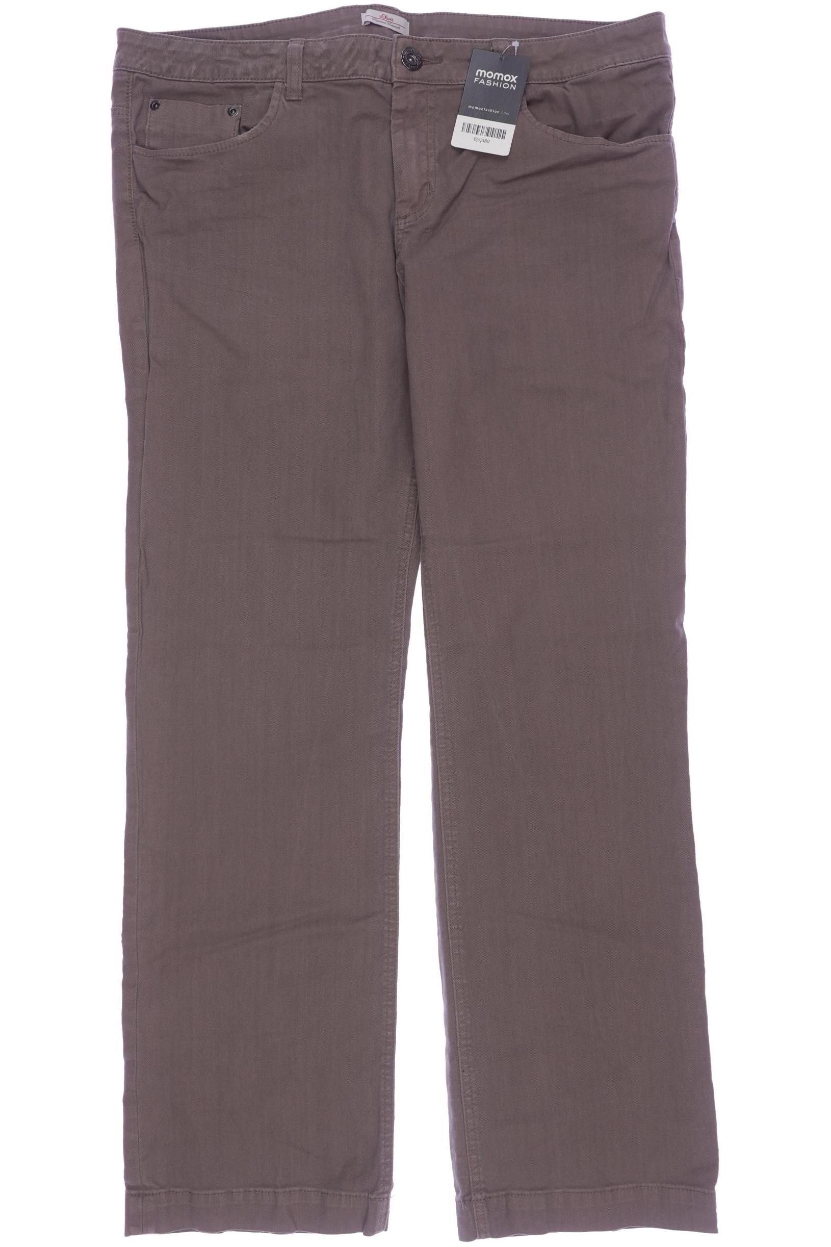

s.Oliver Damen Jeans, braun, Gr. 46