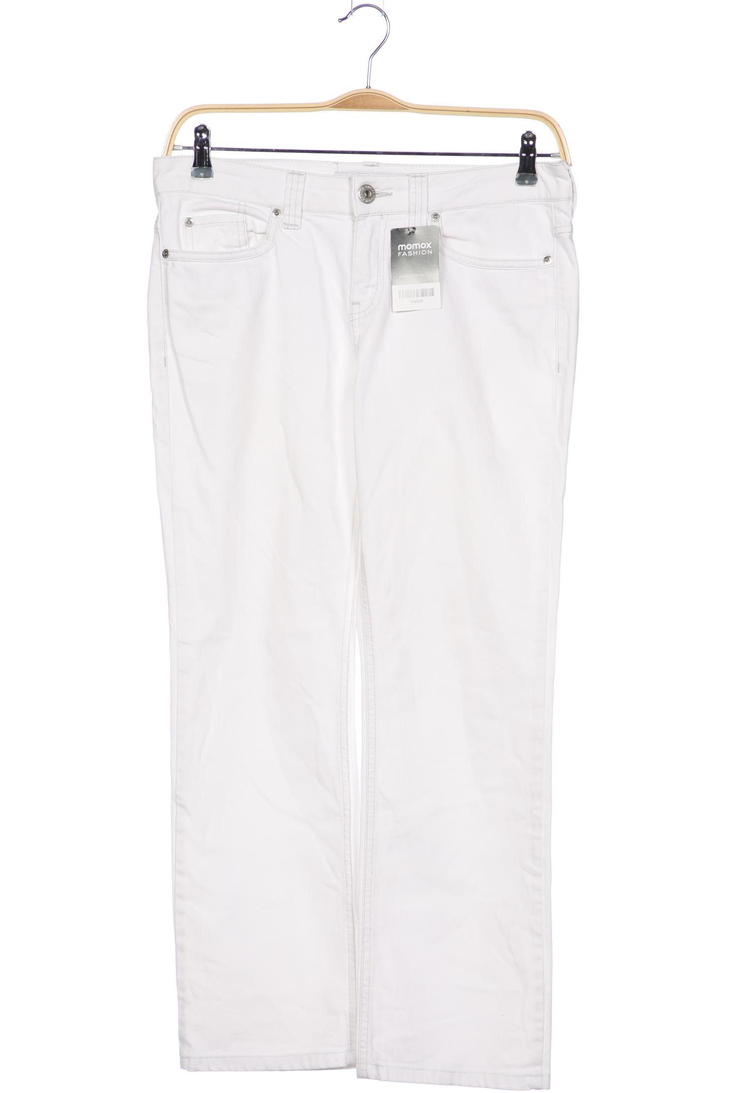 

s.Oliver Damen Jeans, weiß