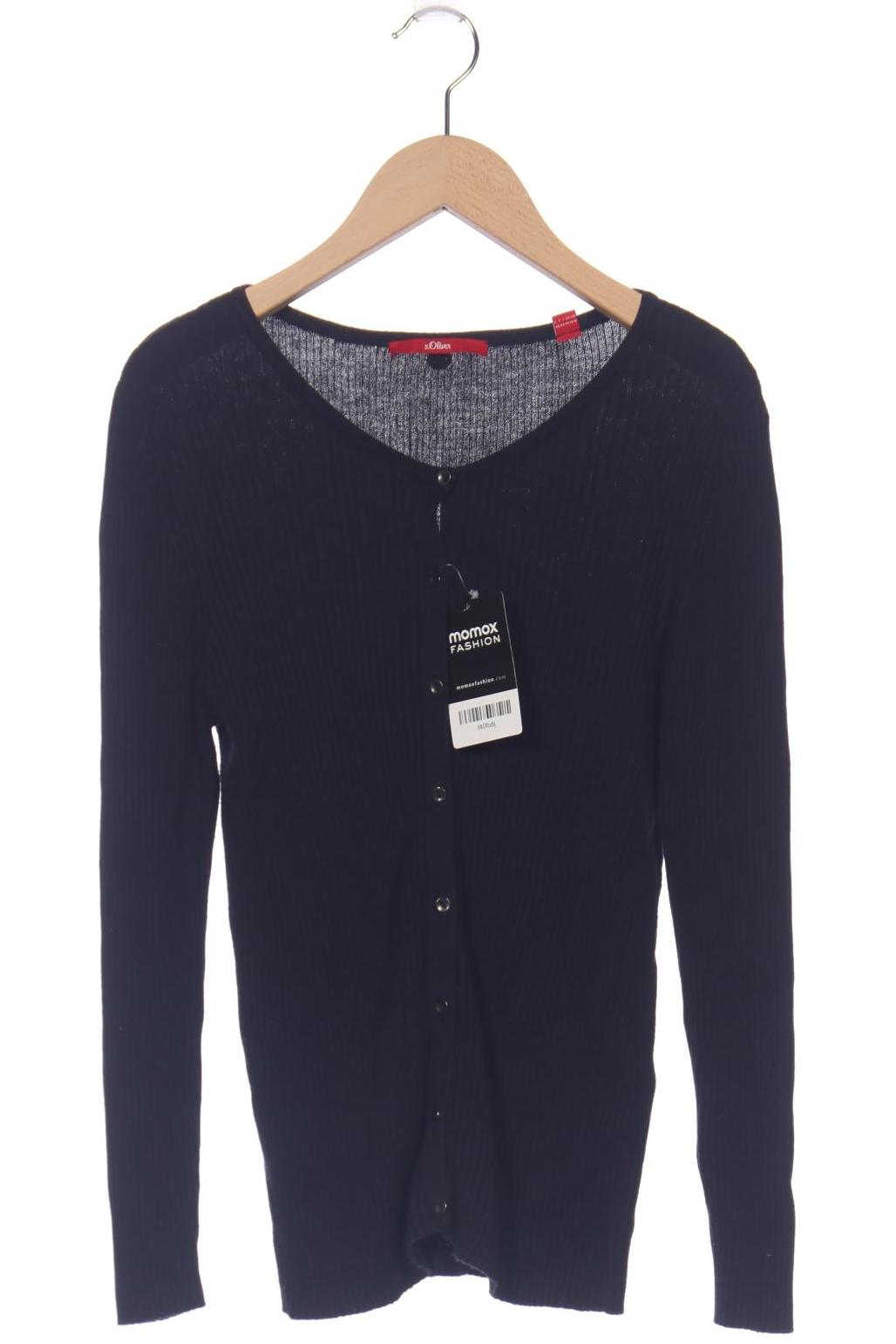 

s.Oliver Damen Strickjacke, marineblau, Gr. 40
