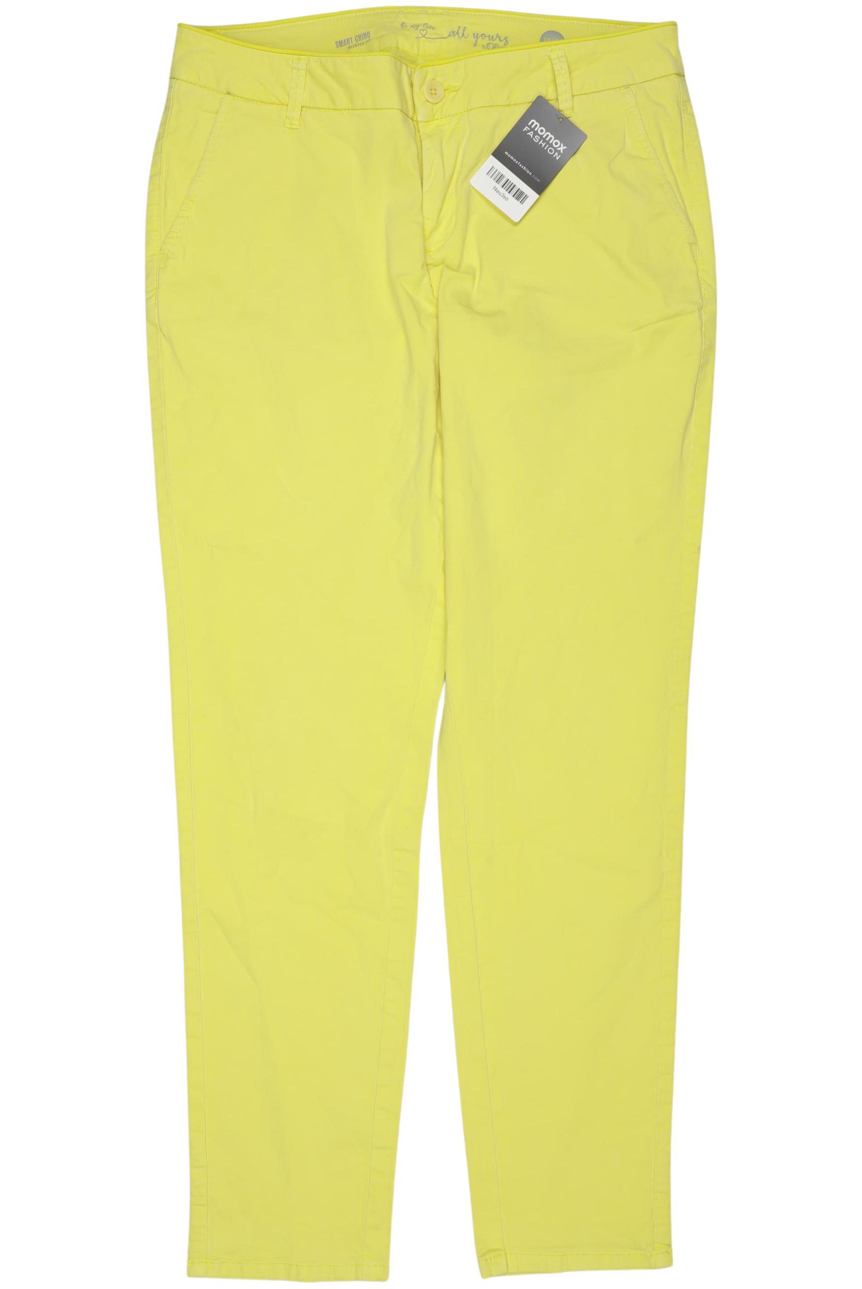 

s.Oliver Damen Jeans, gelb, Gr. 38