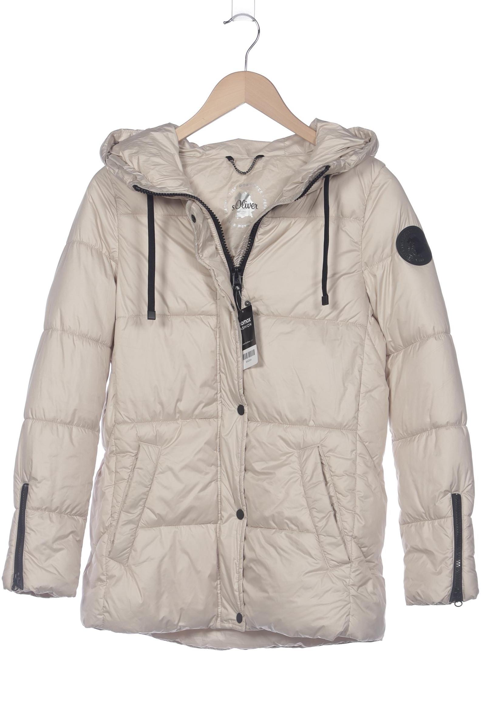 

s.Oliver Damen Jacke, cremeweiß, Gr. 36