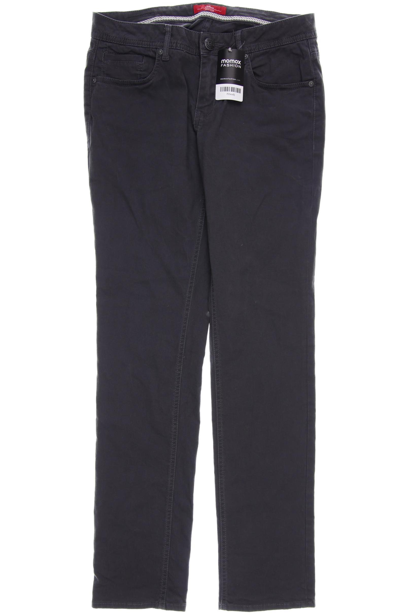 

s.Oliver Damen Stoffhose, grau, Gr. 38