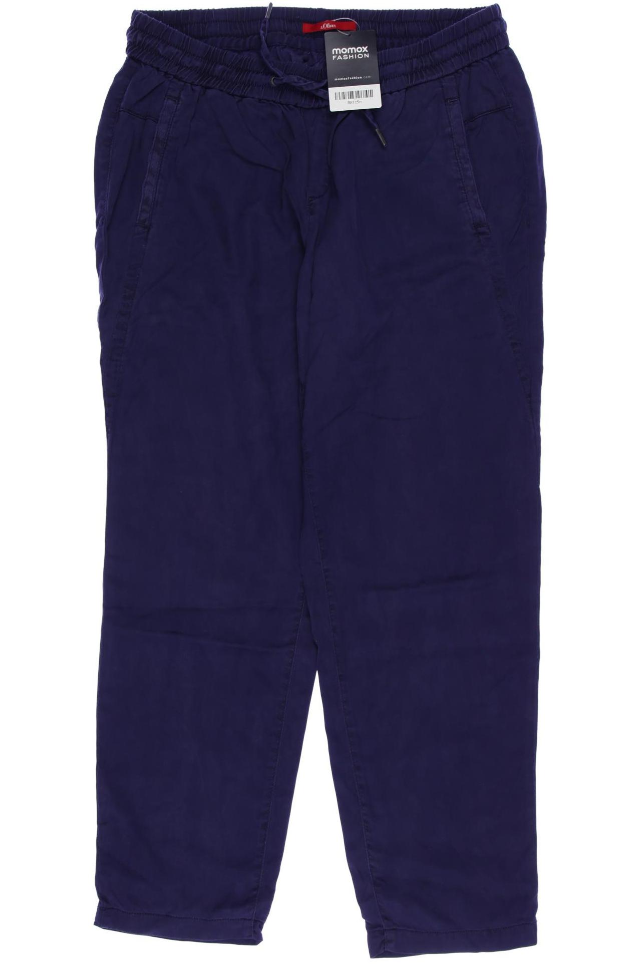 

s.Oliver Damen Stoffhose, marineblau, Gr. 38