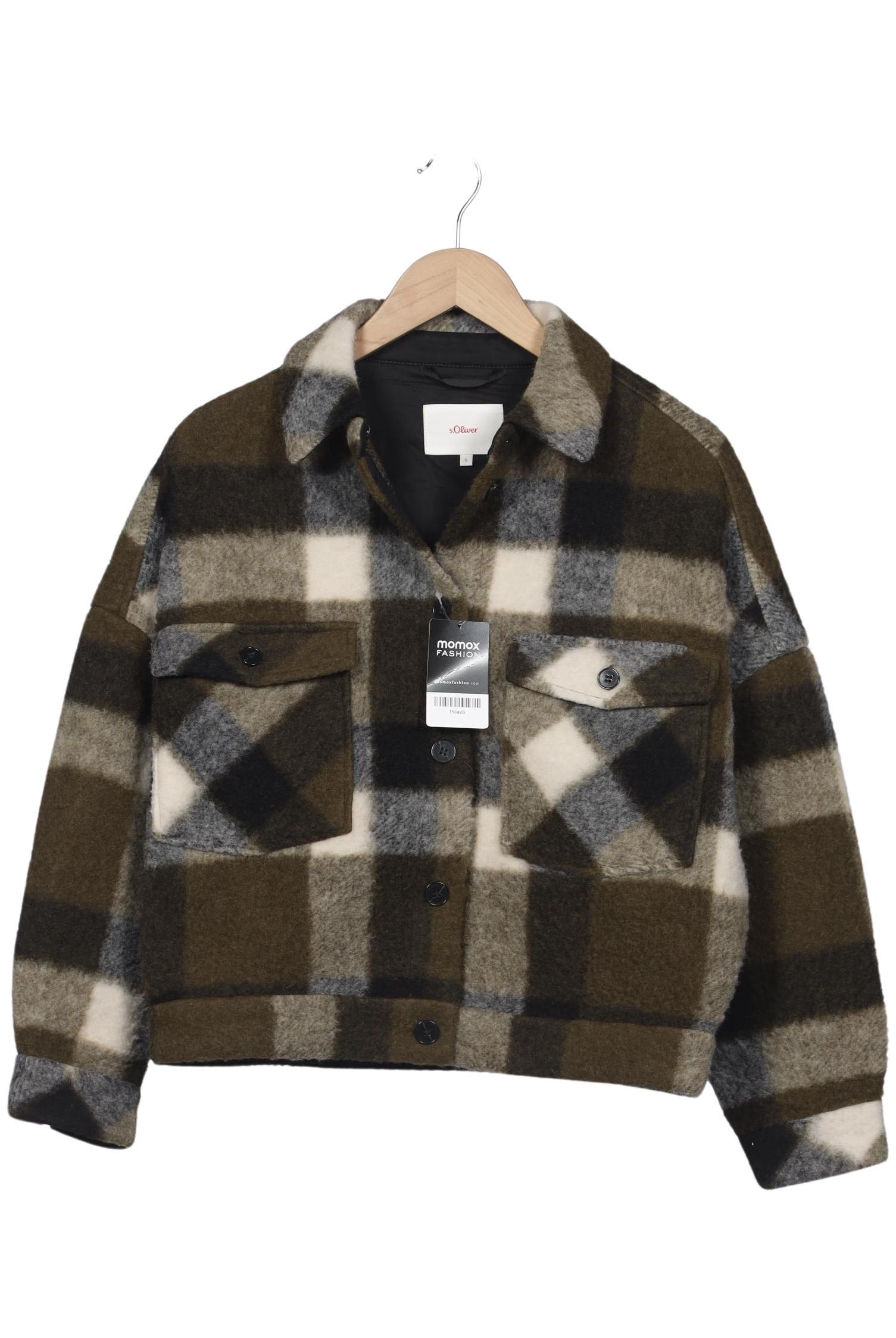 

s.Oliver Damen Jacke, grün, Gr. 36