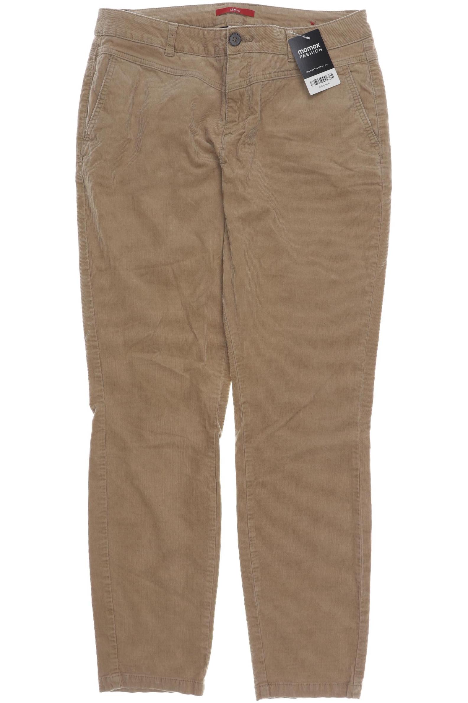 

s.Oliver Damen Stoffhose, braun