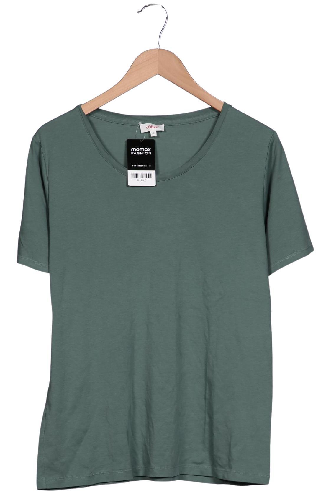 

s.Oliver Damen T-Shirt, grün, Gr. 46