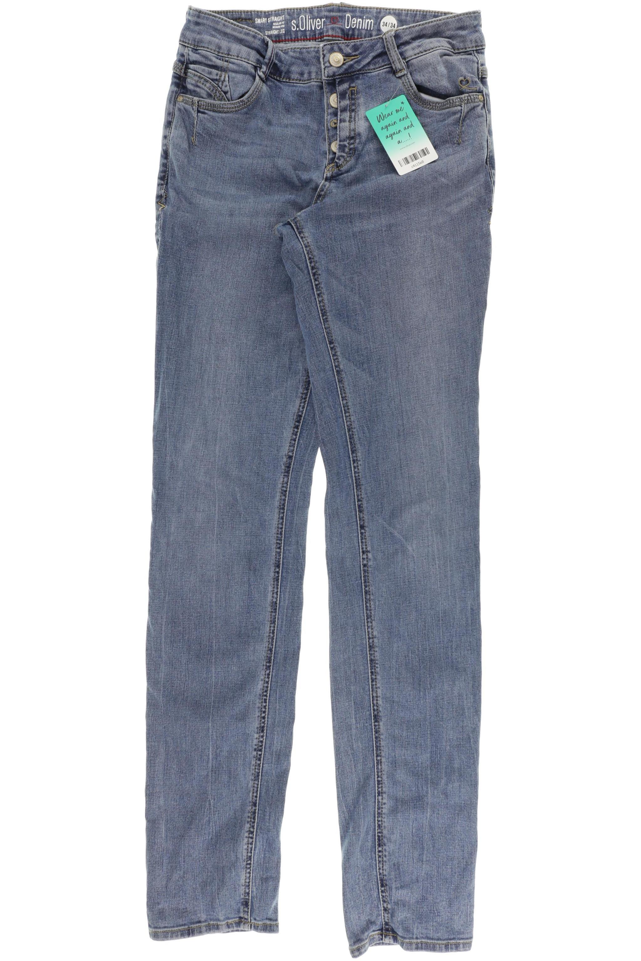 

s.Oliver Damen Jeans, blau, Gr. 34