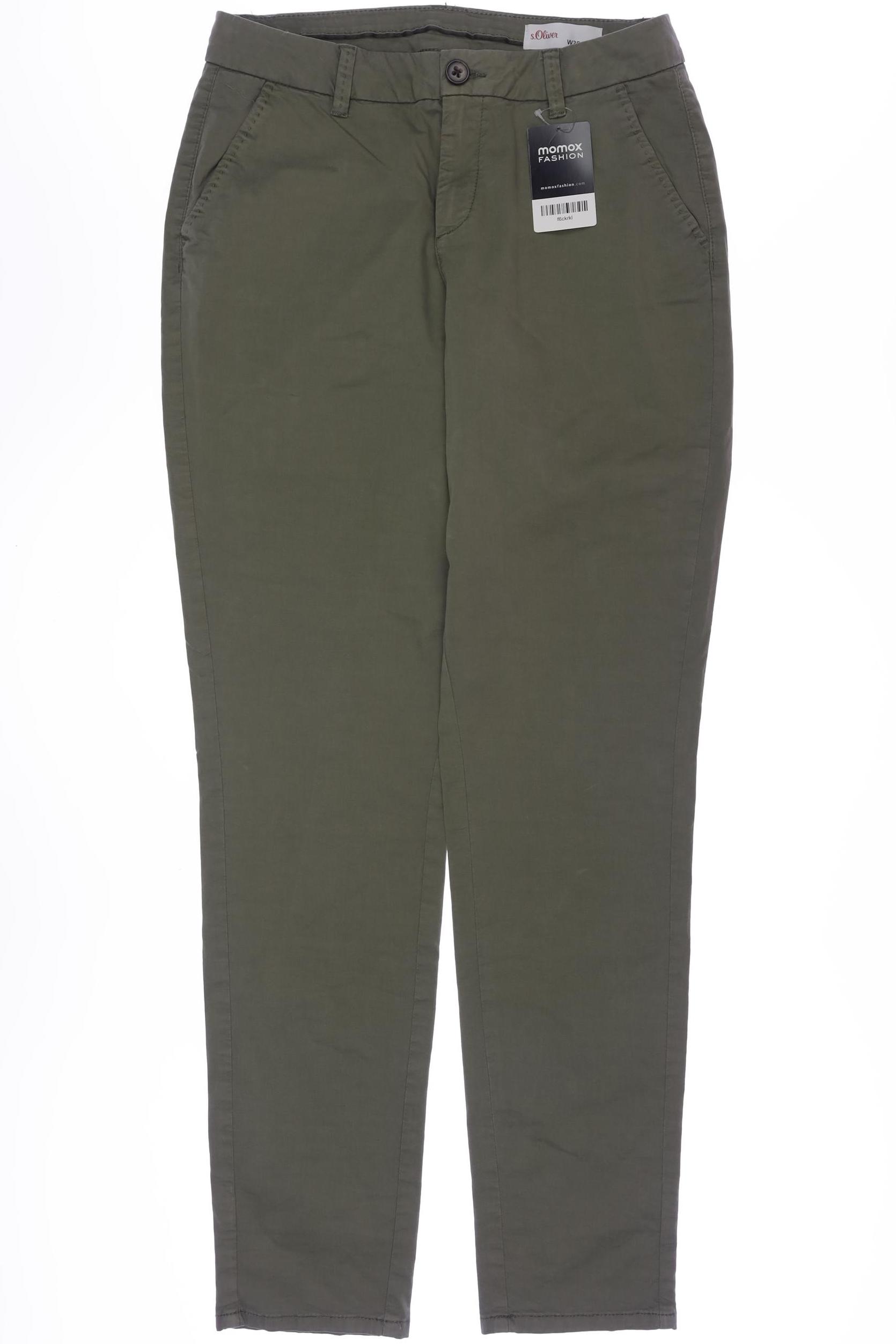 

s.Oliver Damen Stoffhose, grün, Gr. 38