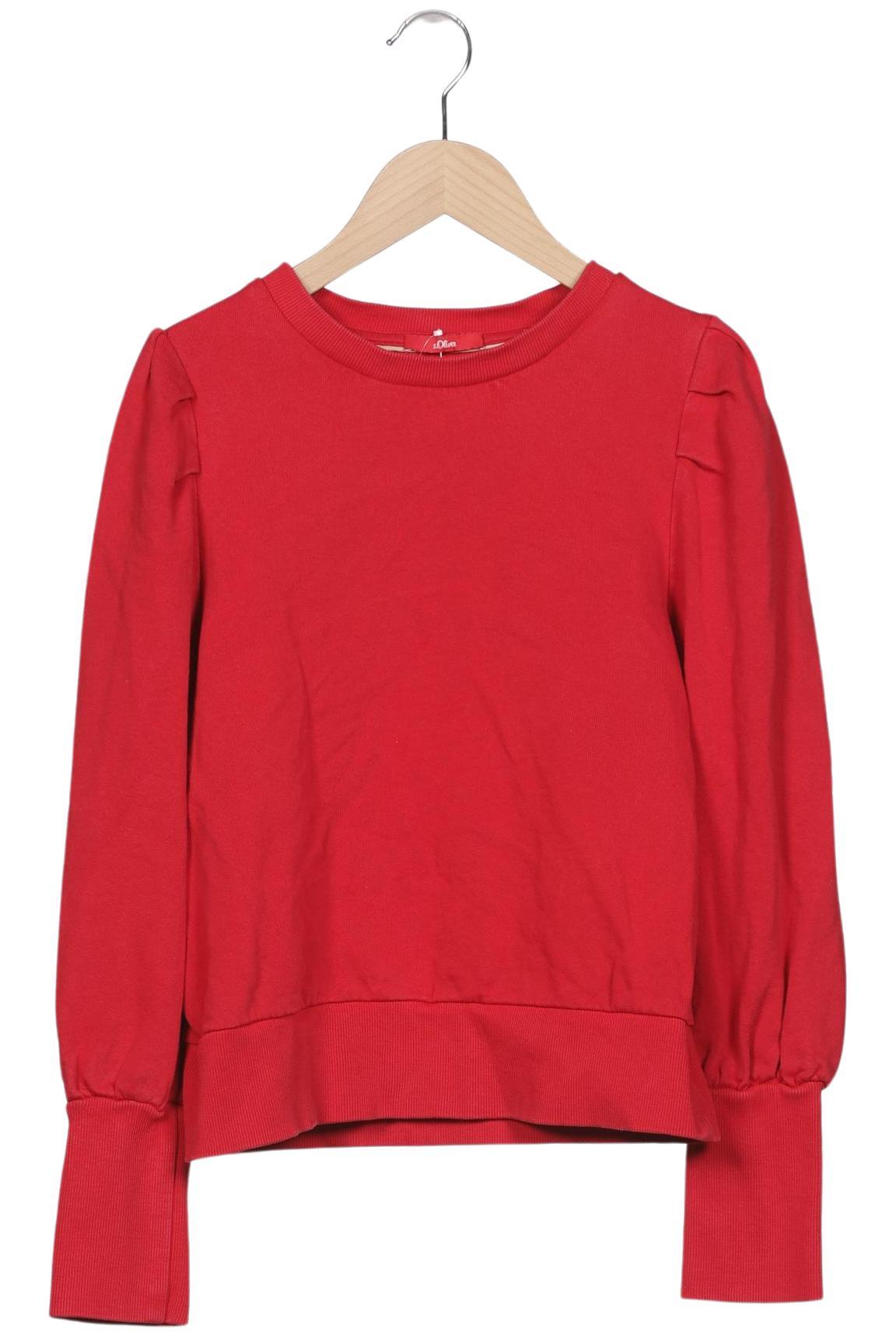 

s.Oliver Damen Sweatshirt, rot, Gr. 36