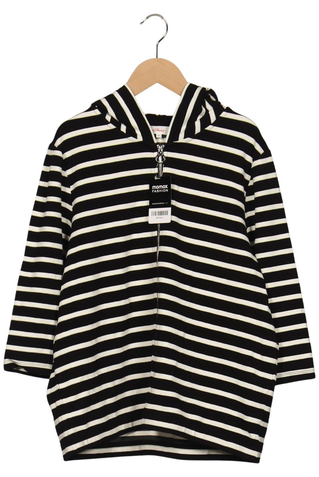 

s.Oliver Damen Kapuzenpullover, schwarz, Gr. 40