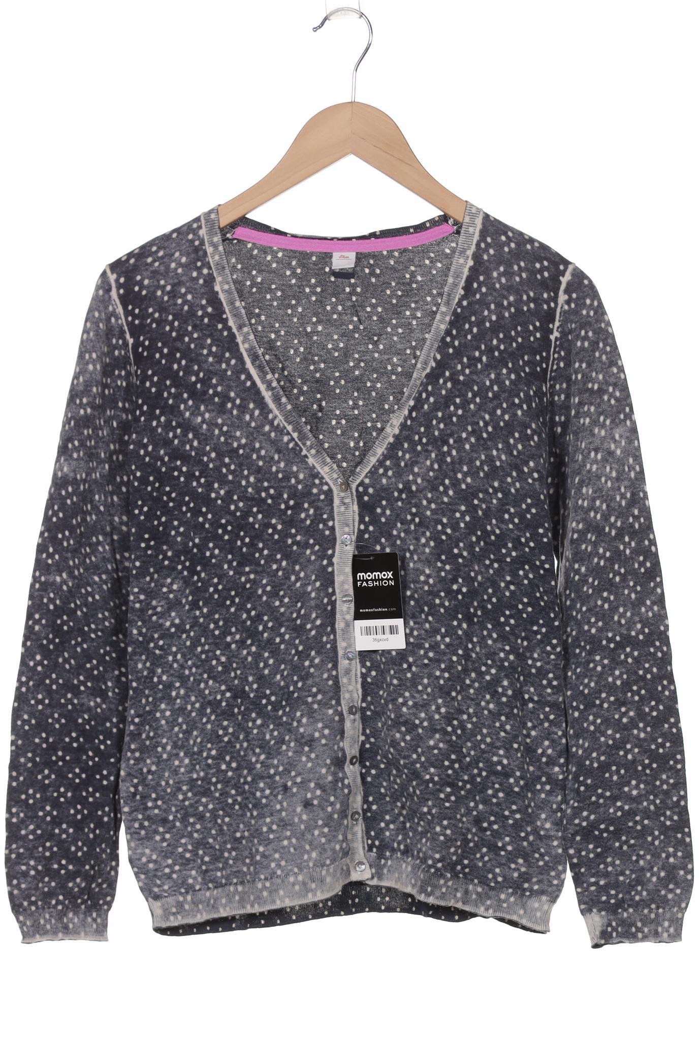 

s.Oliver Damen Strickjacke, marineblau, Gr. 42
