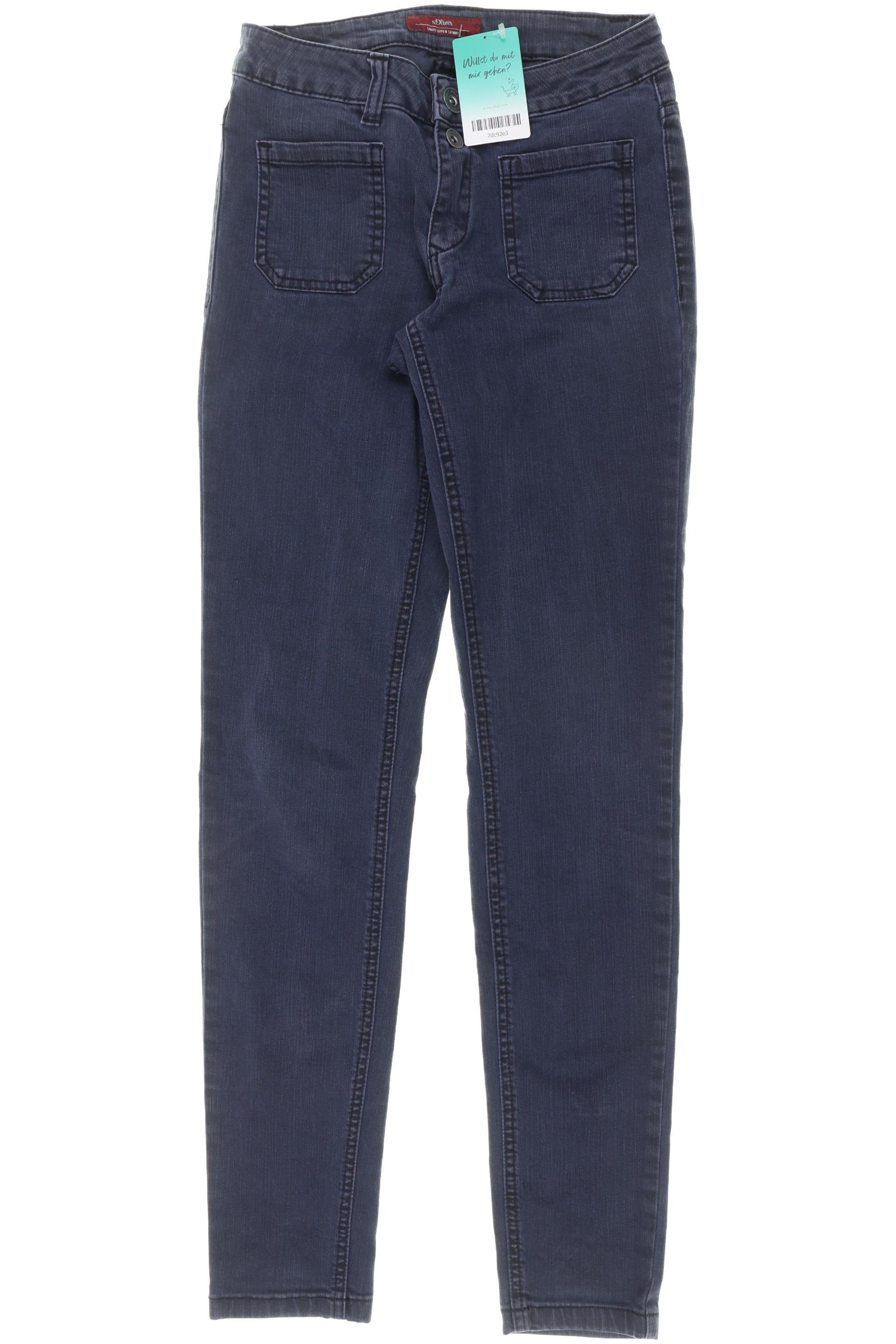 

s.Oliver Damen Jeans, blau