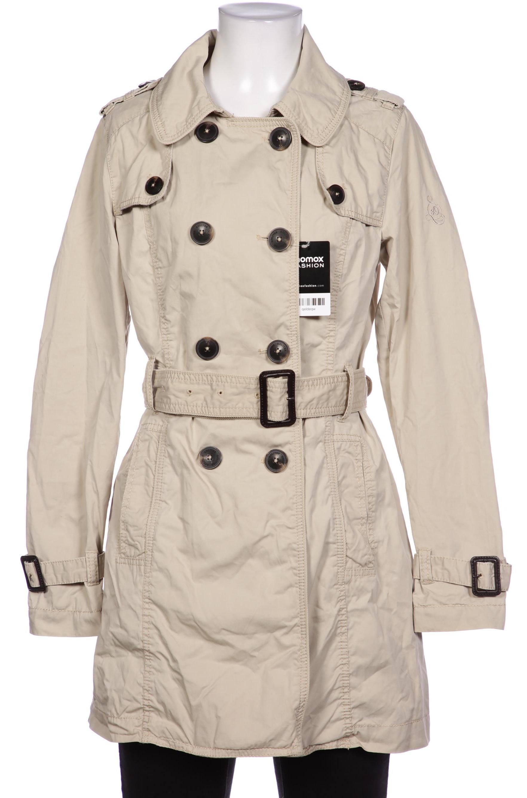 

s.Oliver Damen Mantel, beige, Gr. 36