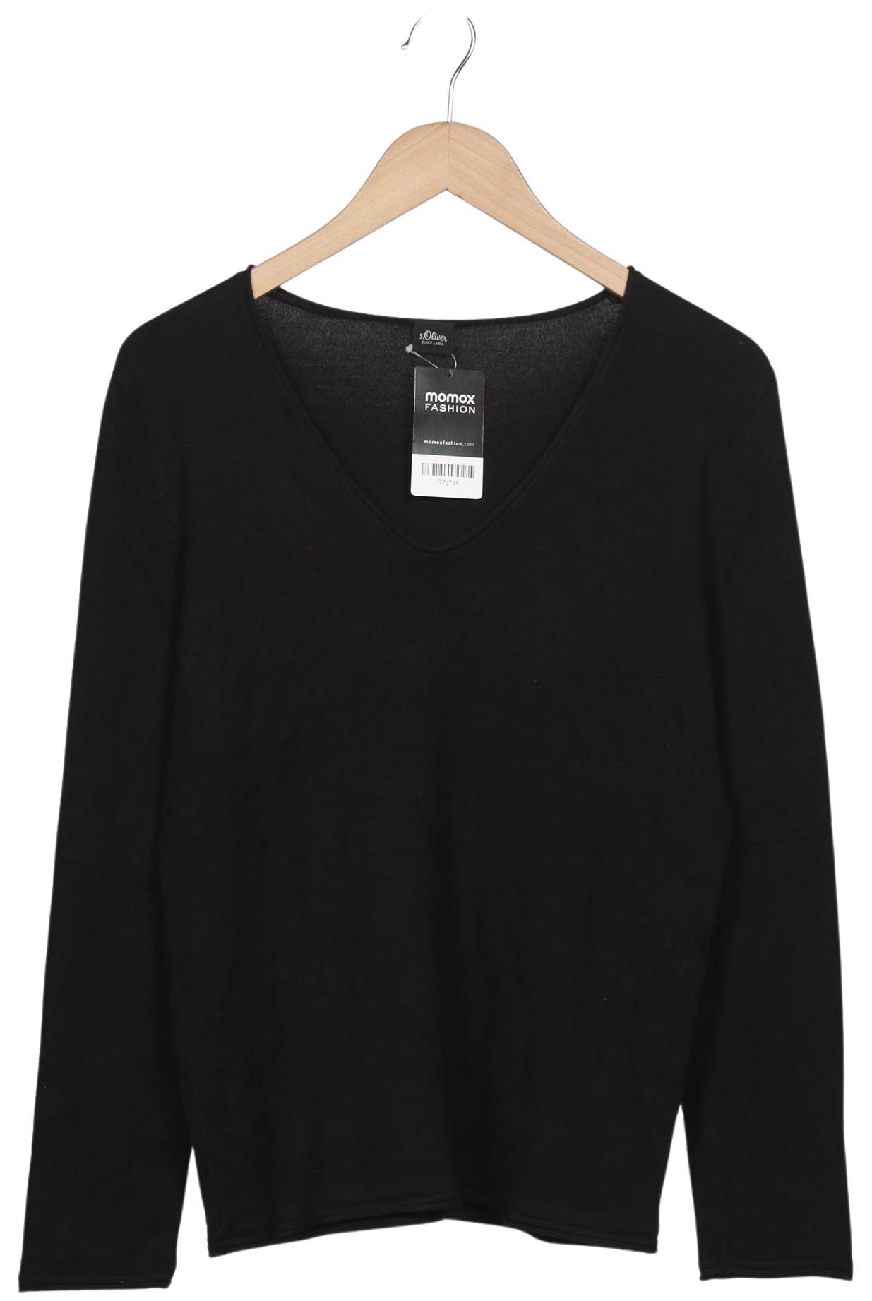 

s.Oliver Damen Pullover, schwarz, Gr. 44