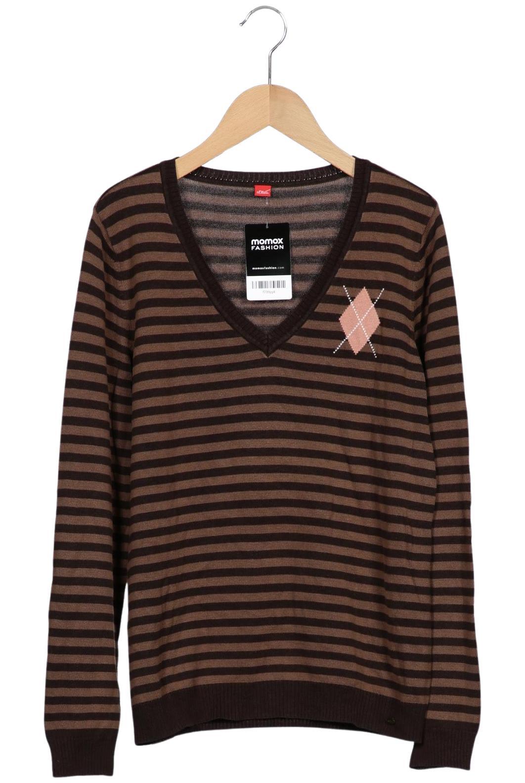 

s.Oliver Damen Pullover, braun, Gr. 40