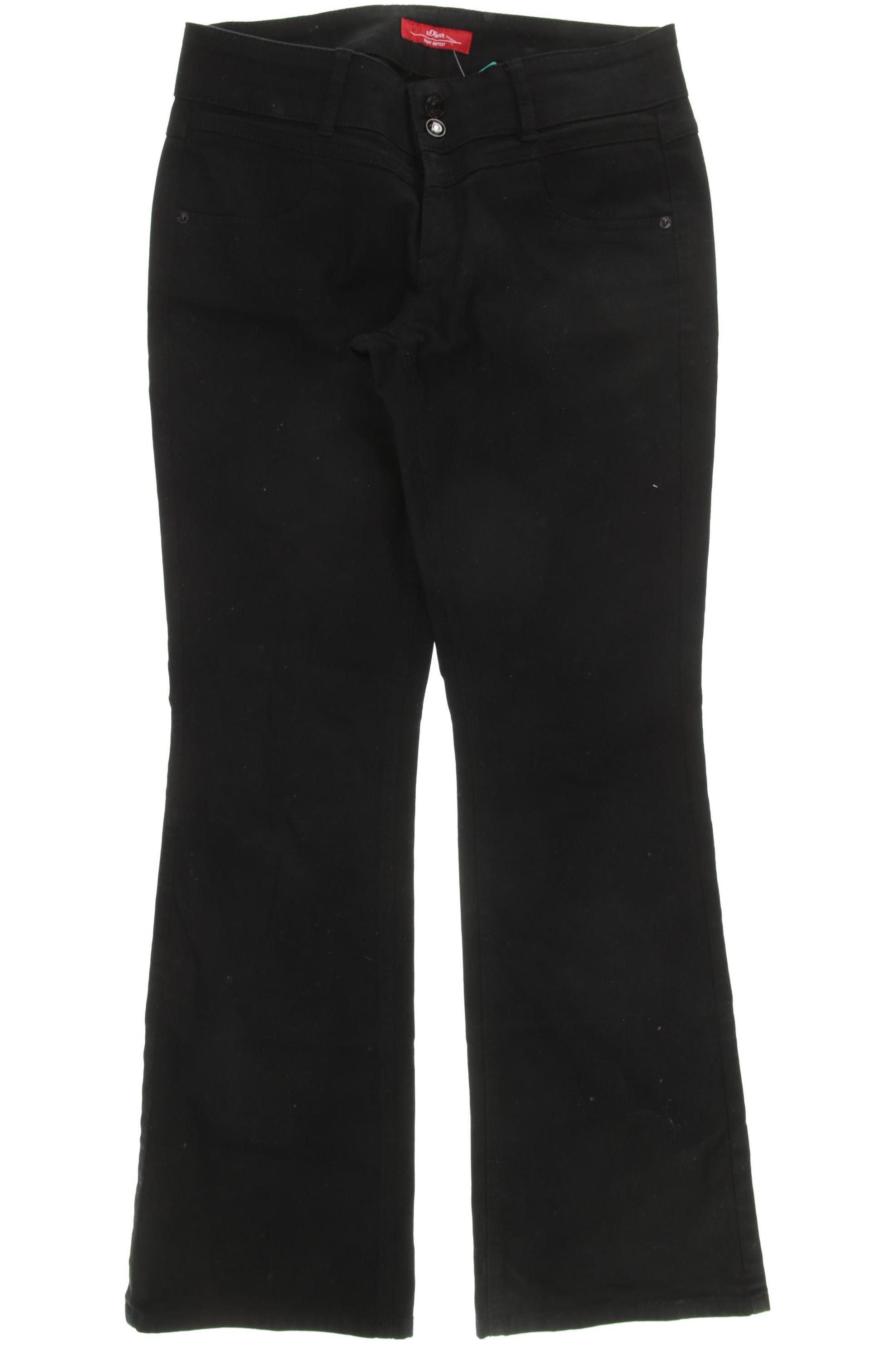 

s.Oliver Damen Jeans, schwarz, Gr. 38