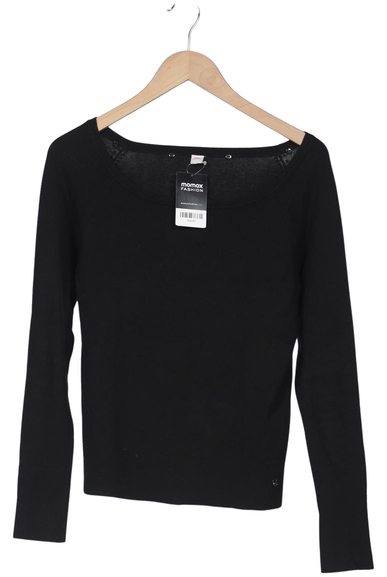 

s.Oliver Damen Pullover, schwarz, Gr. 38
