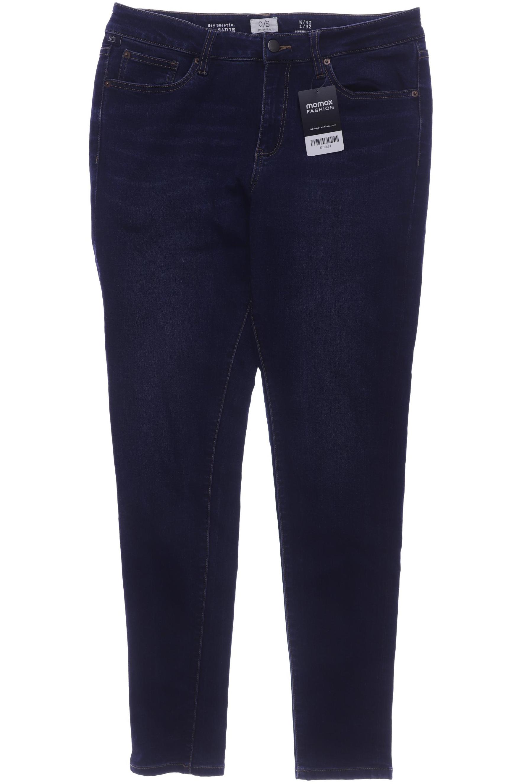 

s.Oliver Damen Jeans, marineblau
