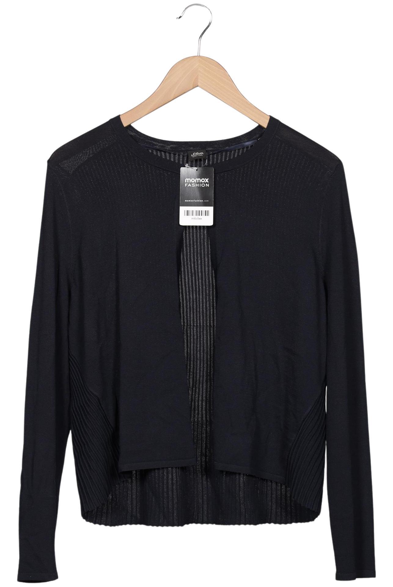

s.Oliver Damen Strickjacke, marineblau, Gr. 40