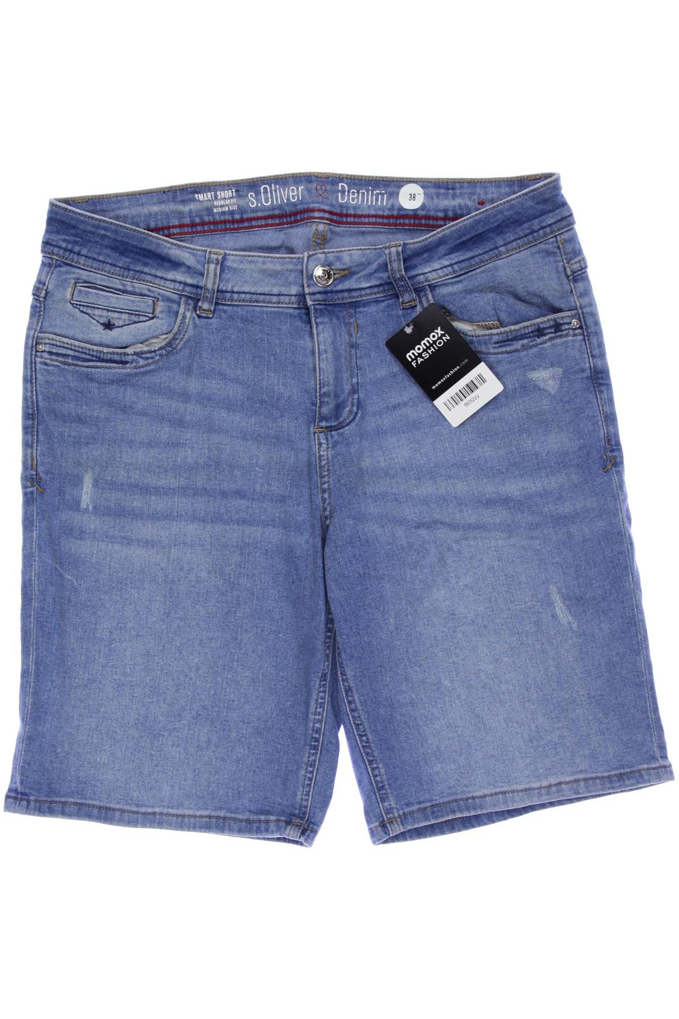 

s.Oliver Damen Shorts, blau, Gr. 38