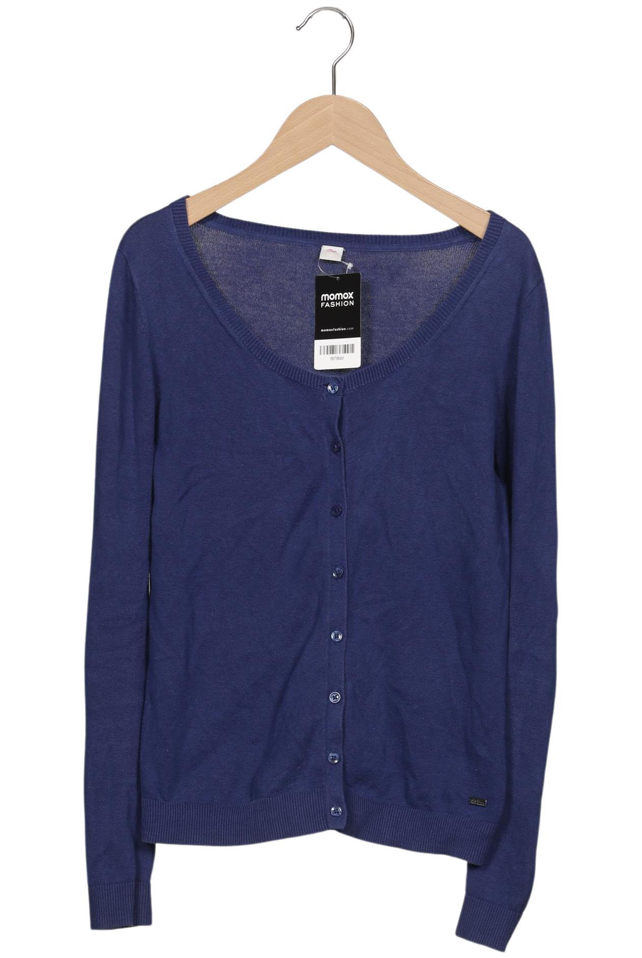 

s.Oliver Damen Strickjacke, marineblau, Gr. 36