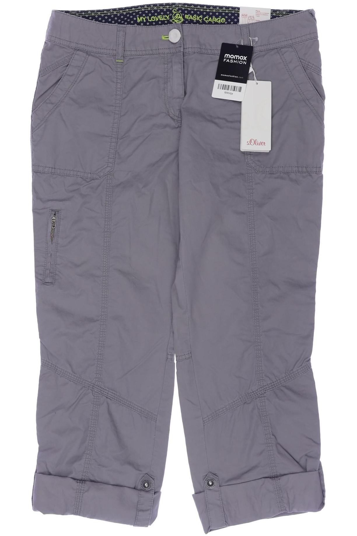 

s.Oliver Damen Stoffhose, grau, Gr. 38