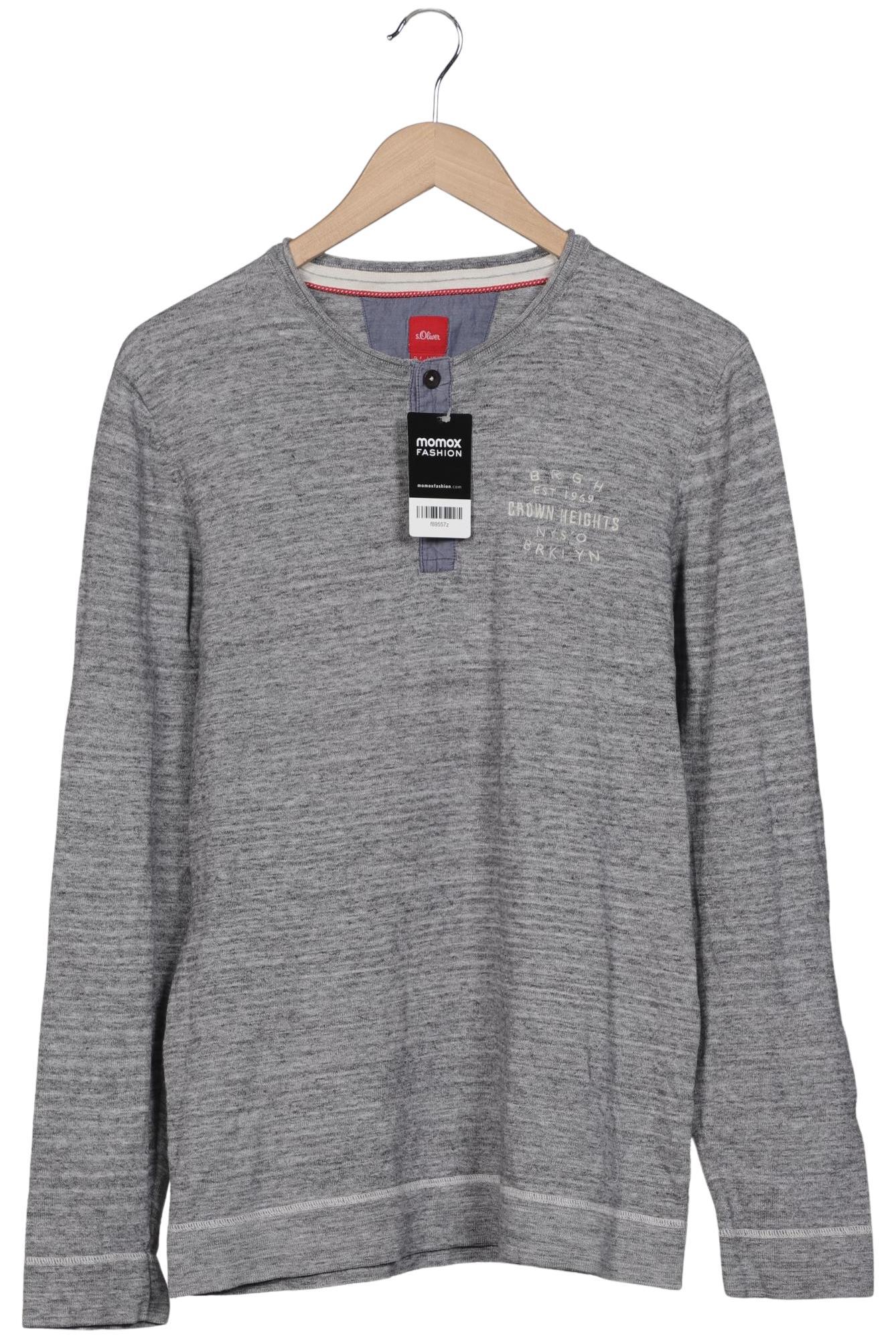 

s.Oliver Damen Langarmshirt, grau, Gr. 42