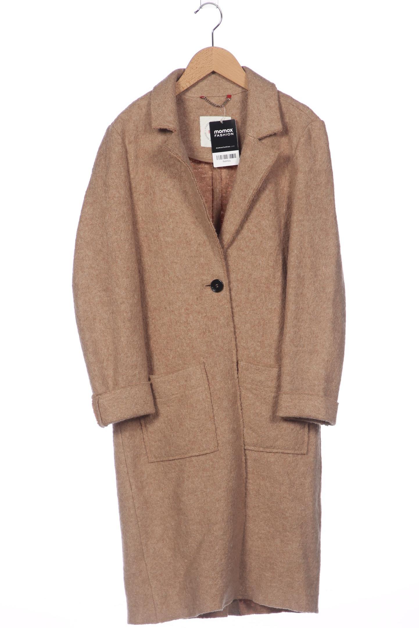 

s.Oliver Damen Mantel, beige, Gr. 38