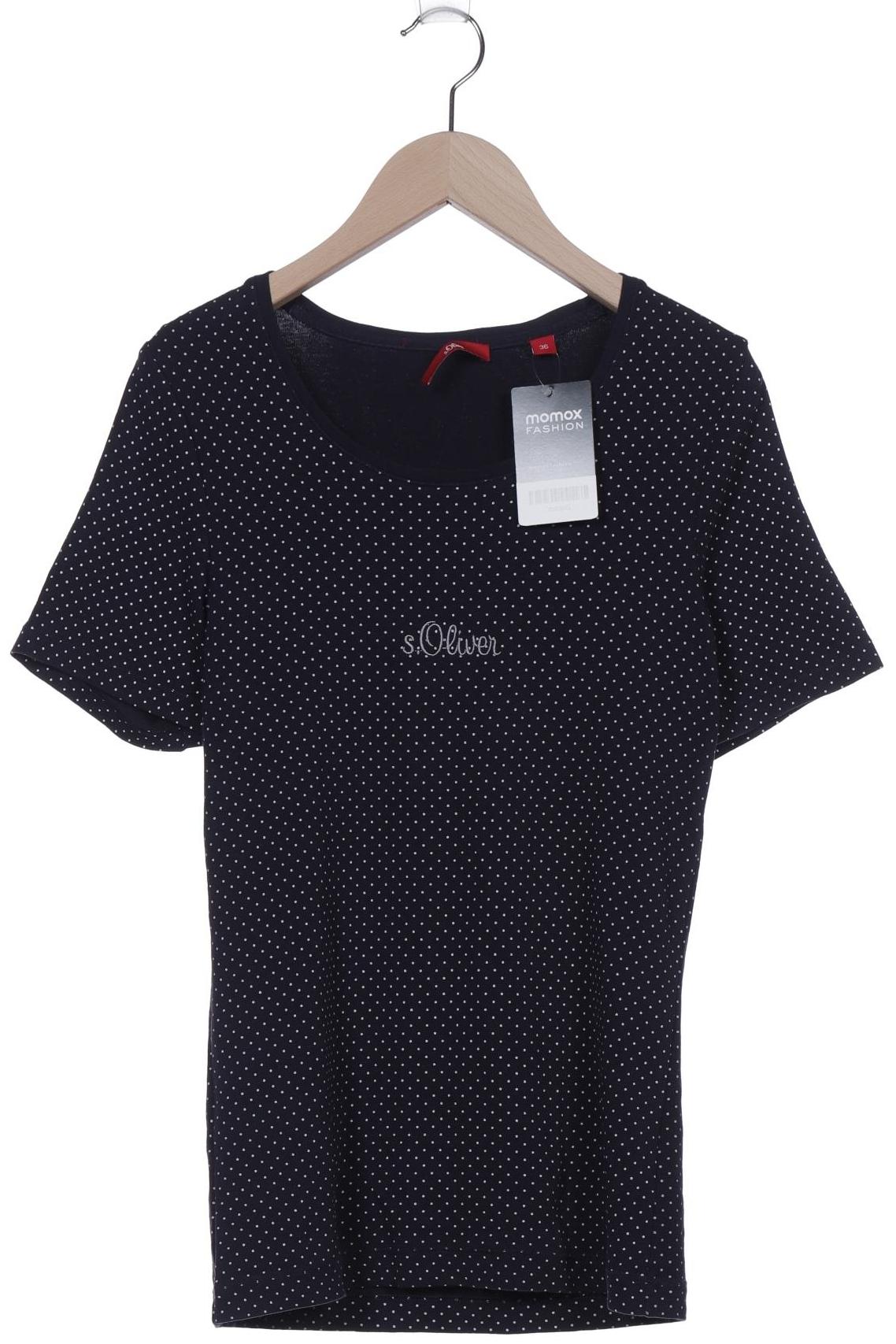 

s.Oliver Damen T-Shirt, marineblau, Gr. 36