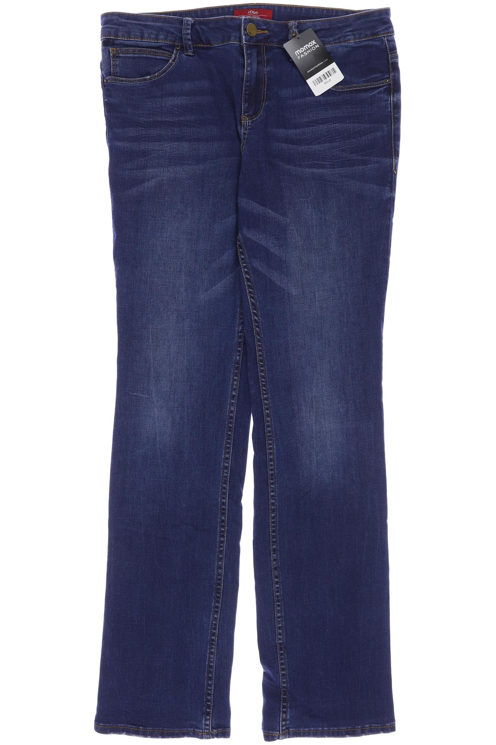 

s.Oliver Damen Jeans, marineblau