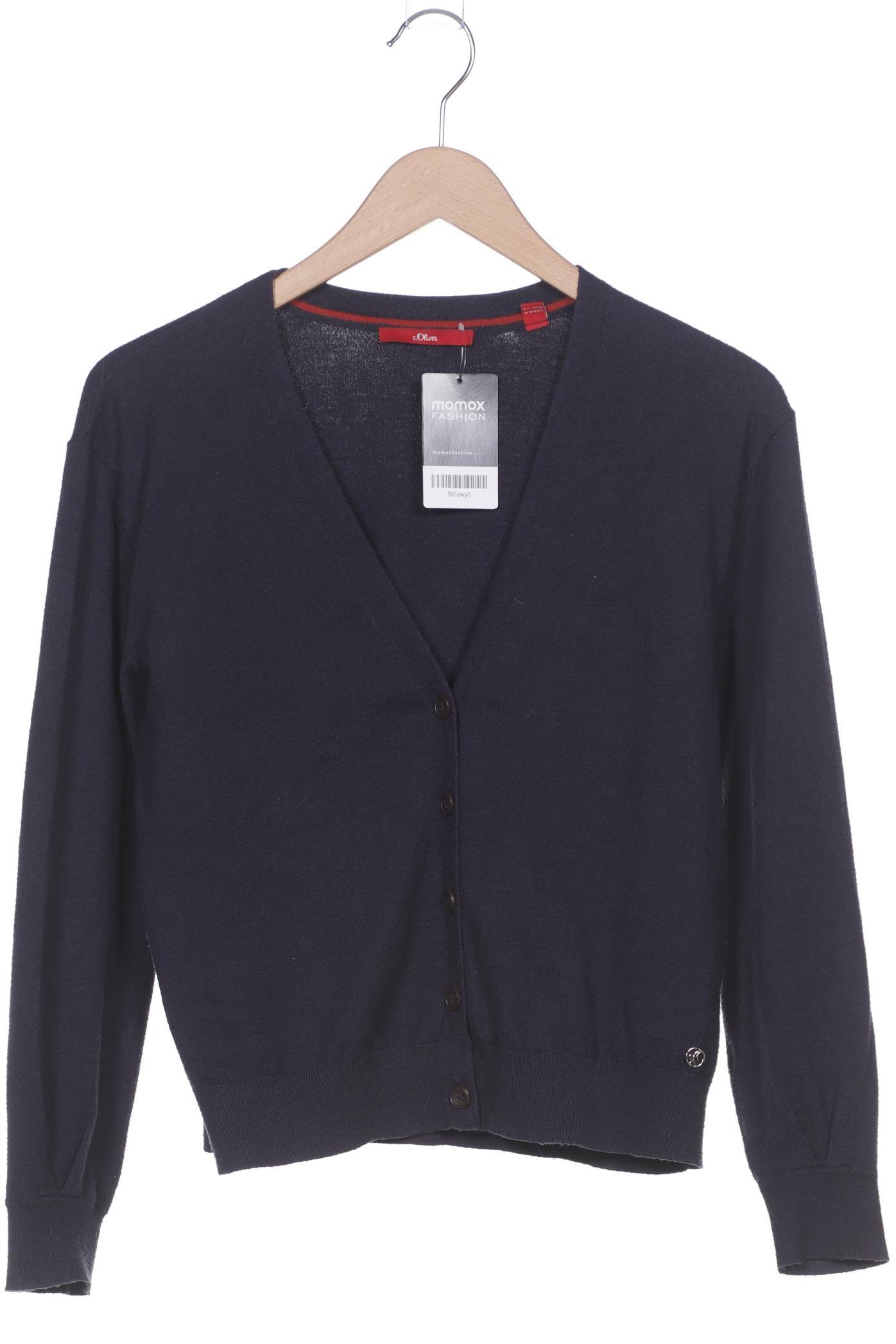 

s.Oliver Damen Strickjacke, marineblau, Gr. 36
