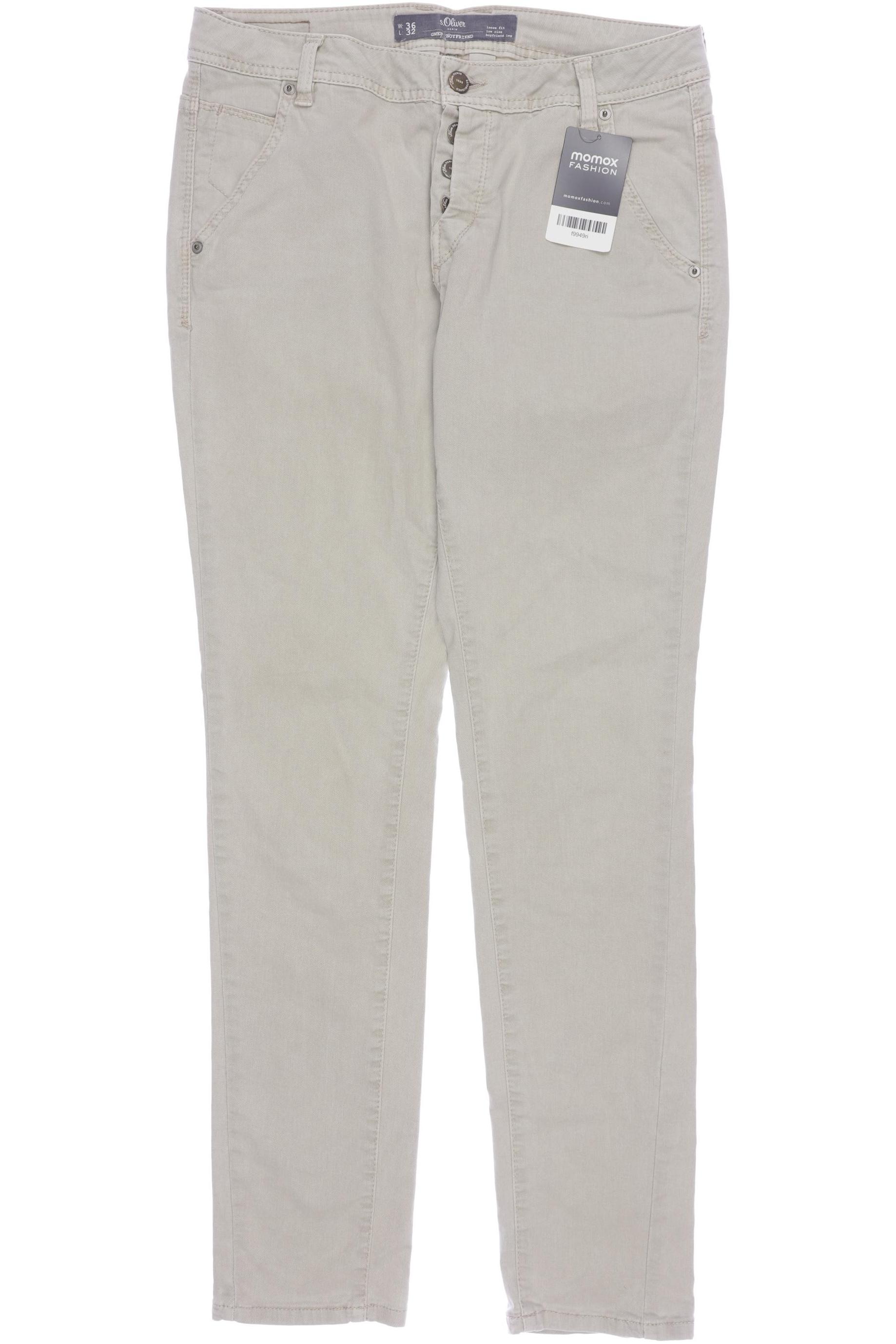 

s.Oliver Damen Jeans, beige, Gr. 36