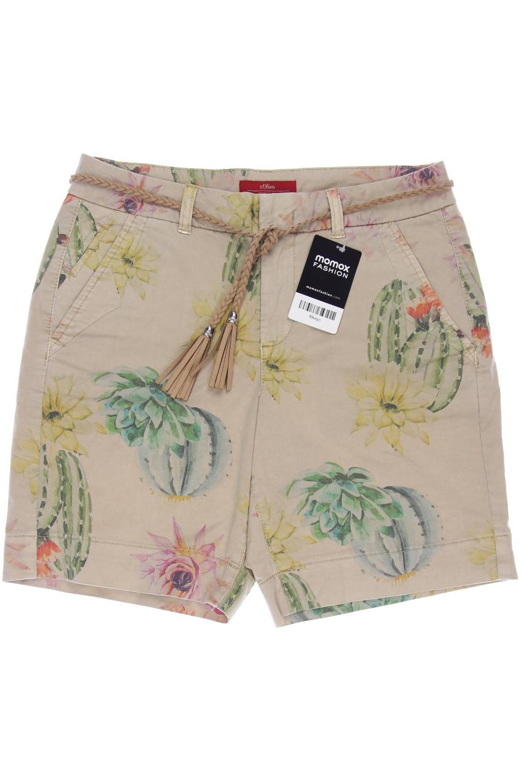 

s.Oliver Damen Shorts, beige, Gr. 28