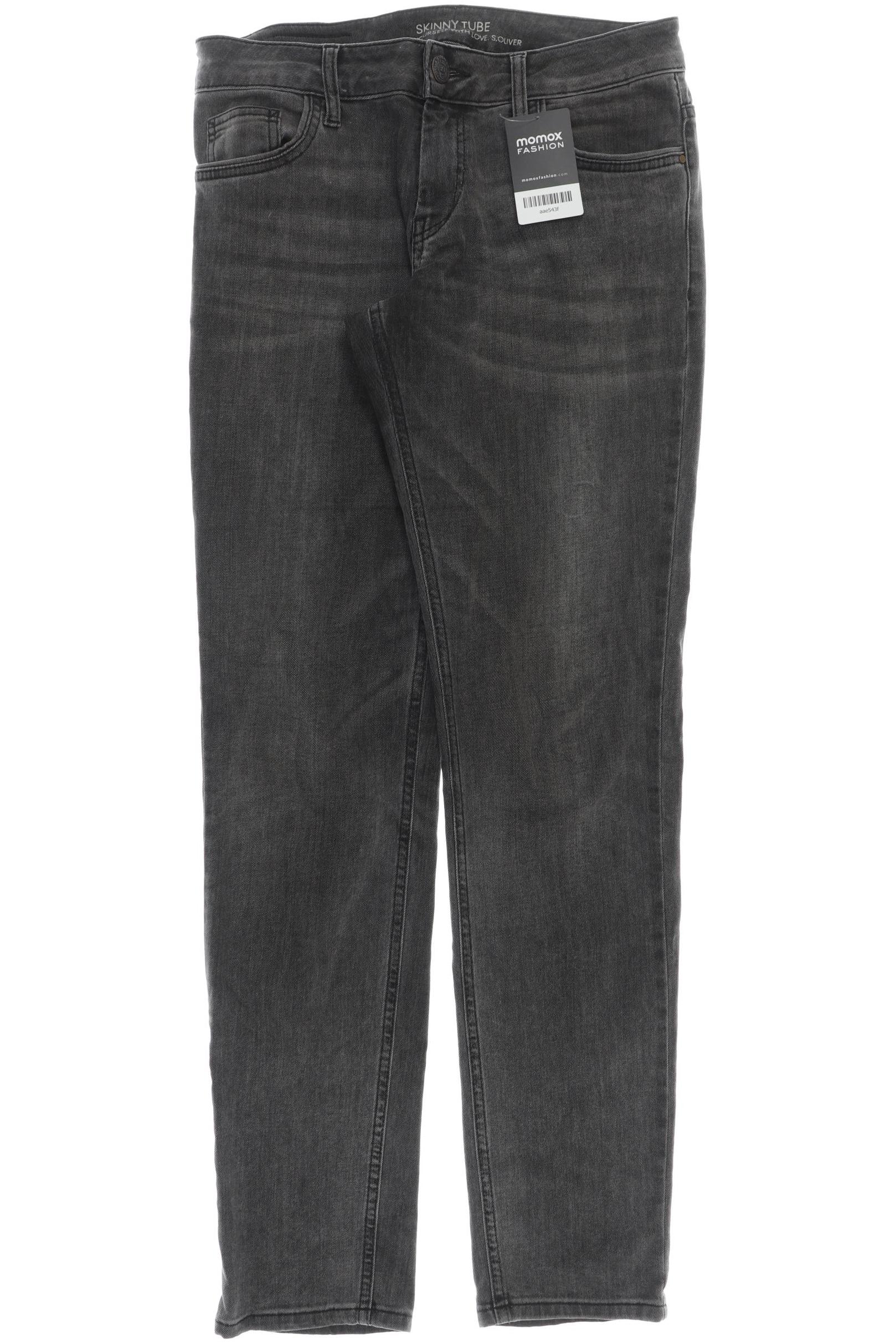 

s.Oliver Damen Jeans, grau