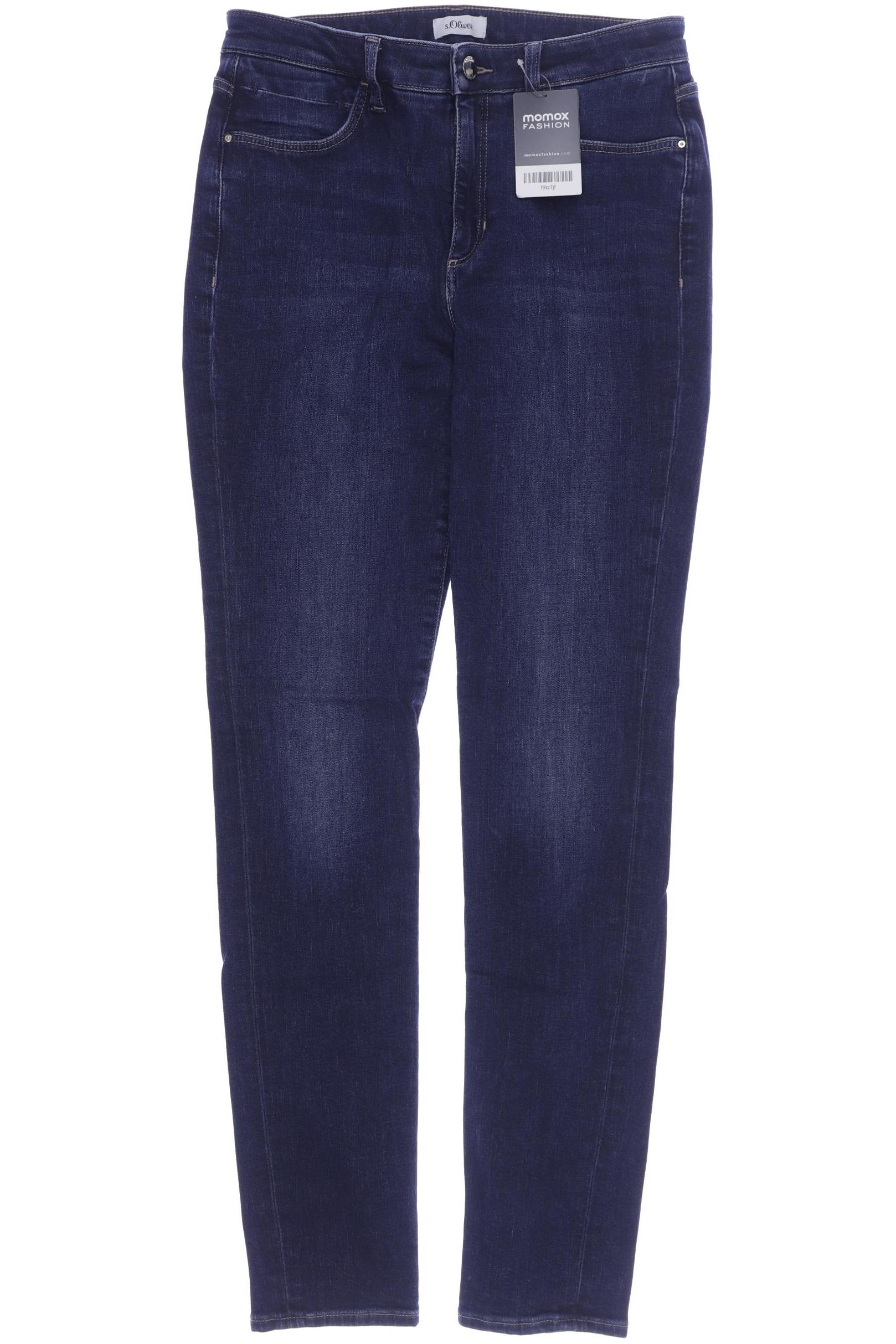 

s.Oliver Damen Jeans, marineblau