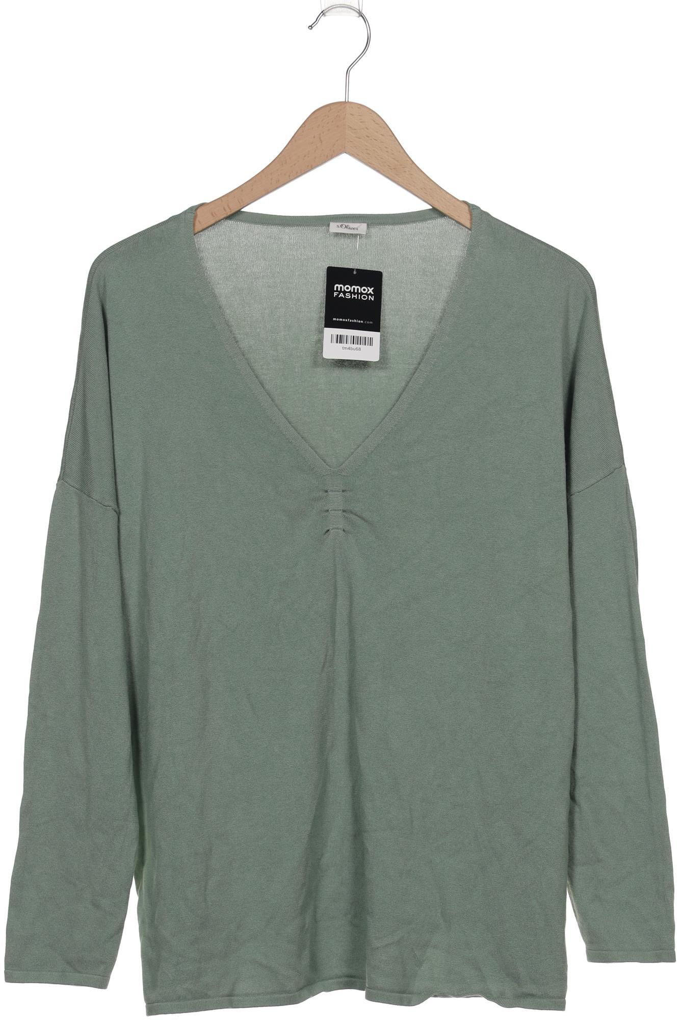 

s.Oliver Damen Pullover, grün, Gr. 46