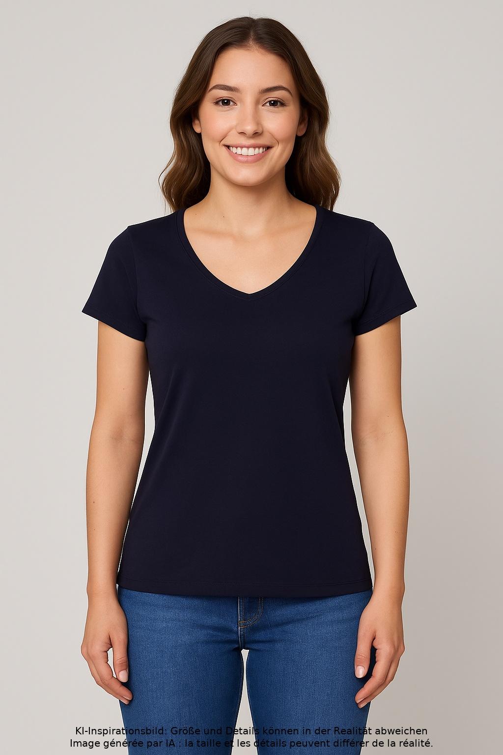

s.Oliver Damen T-Shirt, marineblau, Gr. 38