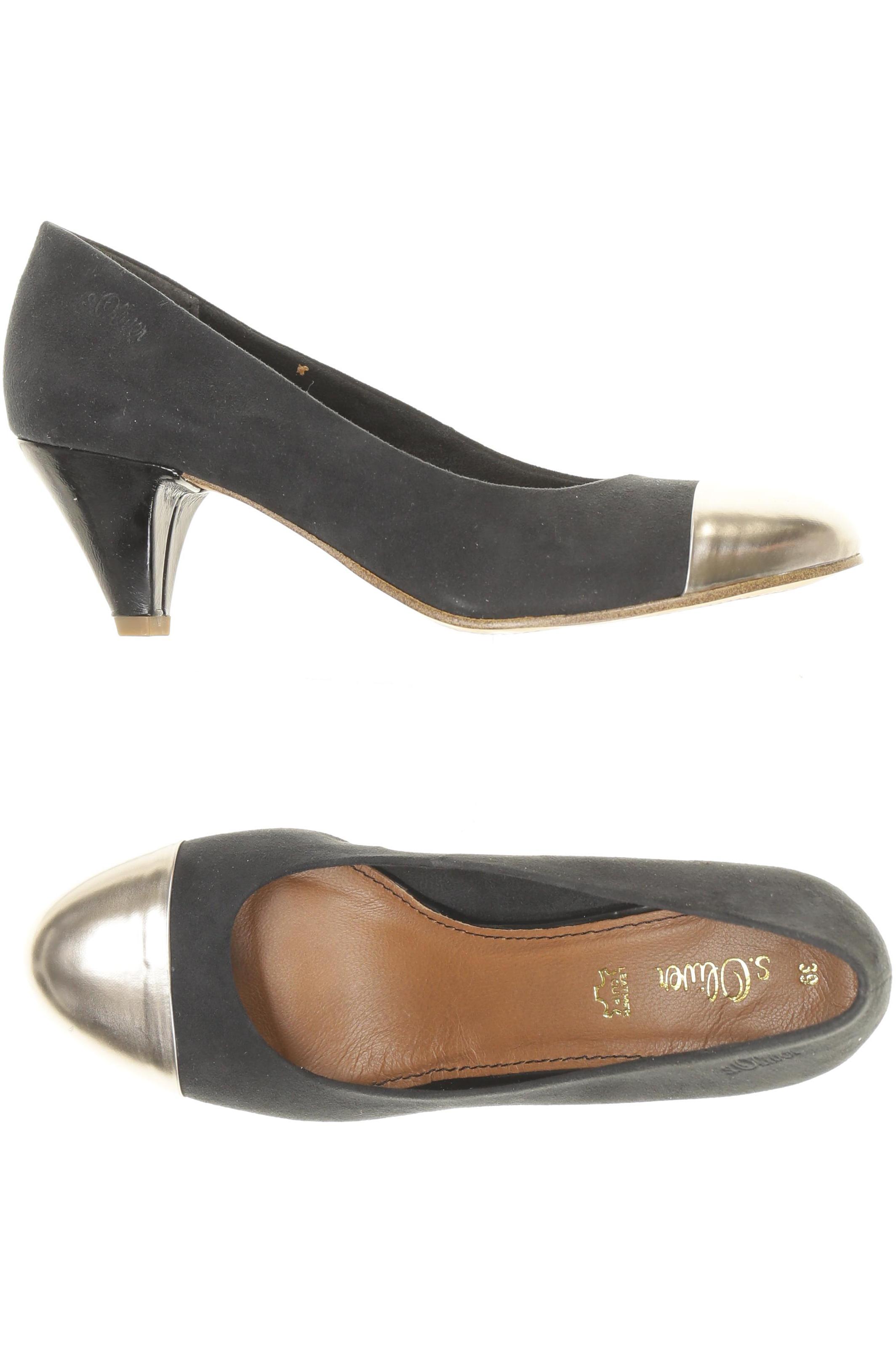 

s.Oliver Damen Pumps, schwarz, Gr. 39