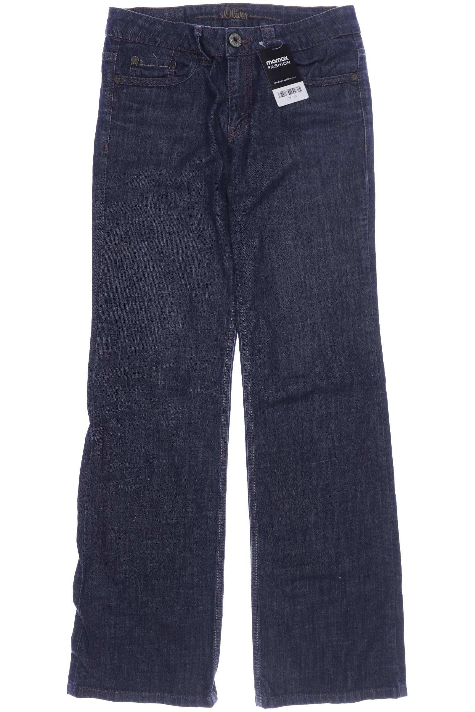 

s.Oliver Damen Jeans, marineblau