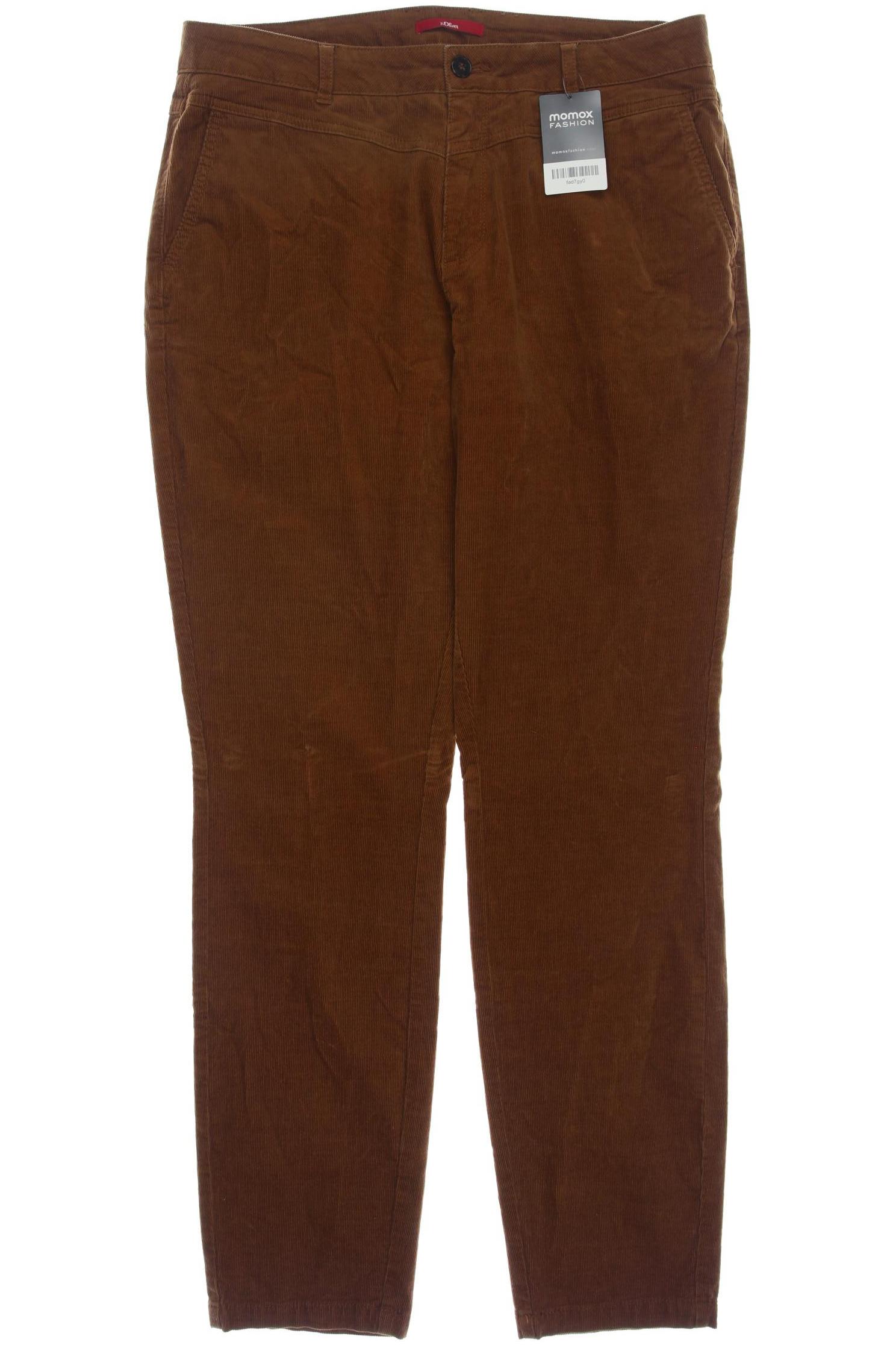 

s.Oliver Damen Stoffhose, braun, Gr. 34