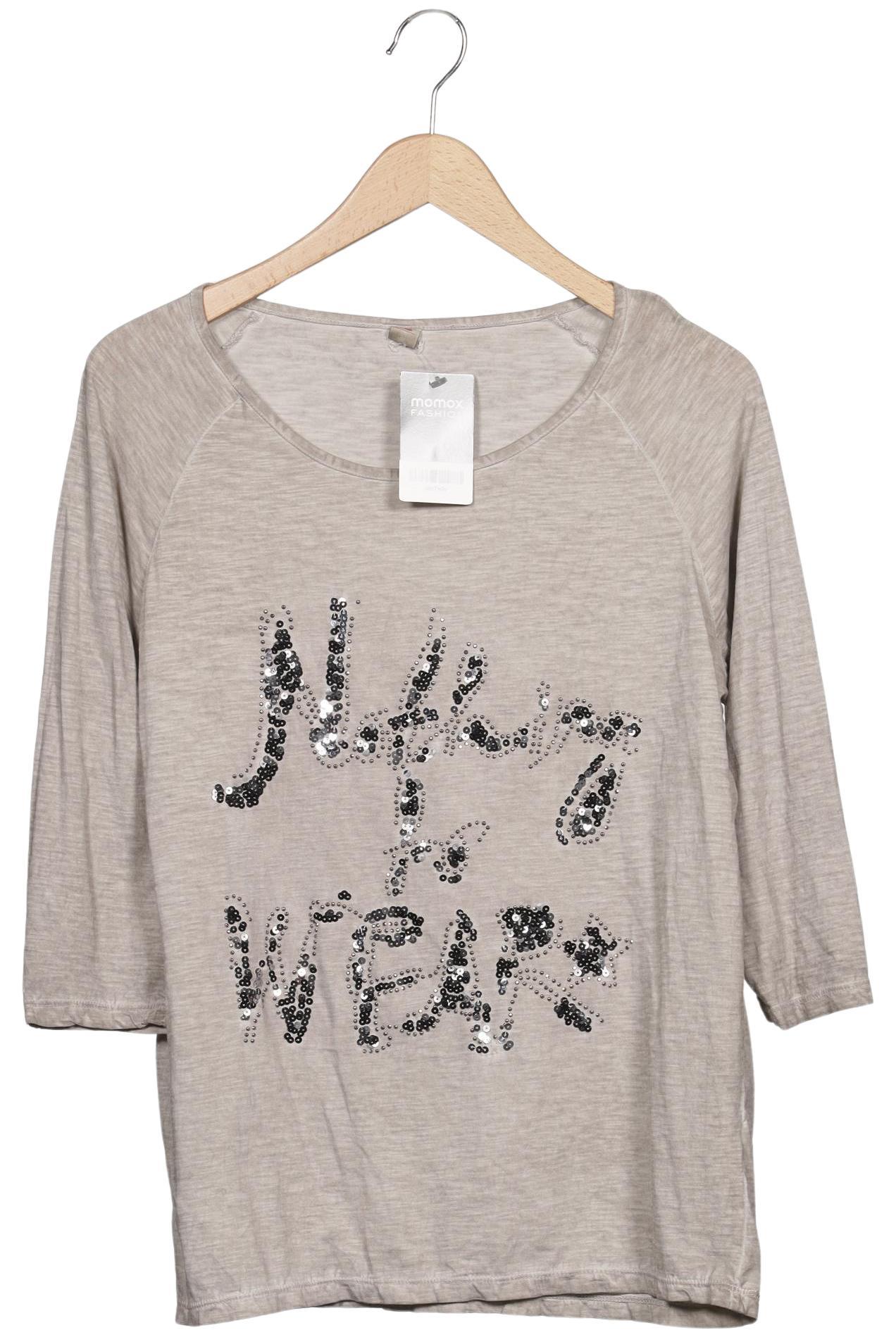 

s.Oliver Damen Langarmshirt, beige, Gr. 42