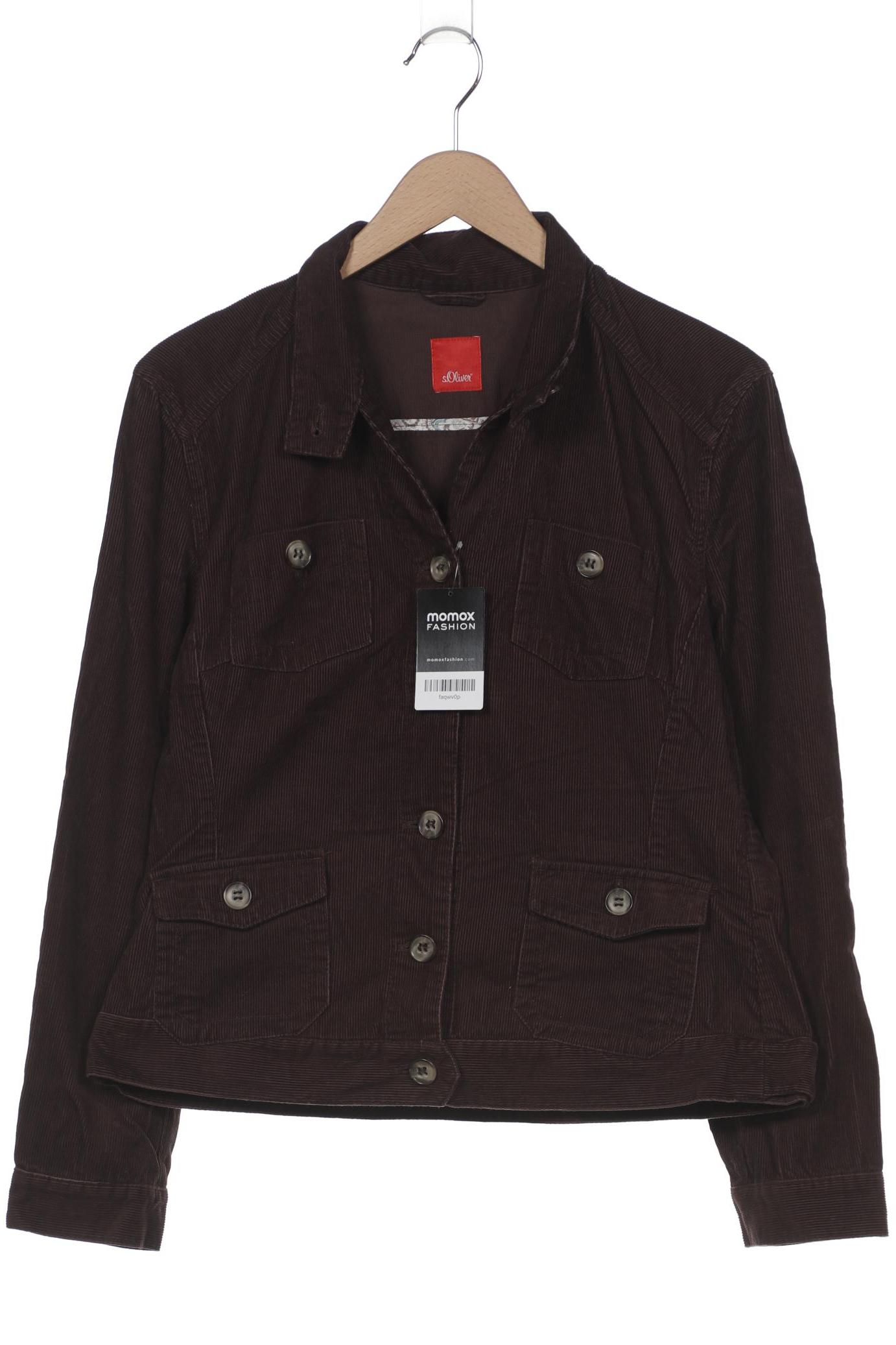 

s.Oliver Damen Jacke, braun, Gr. 42