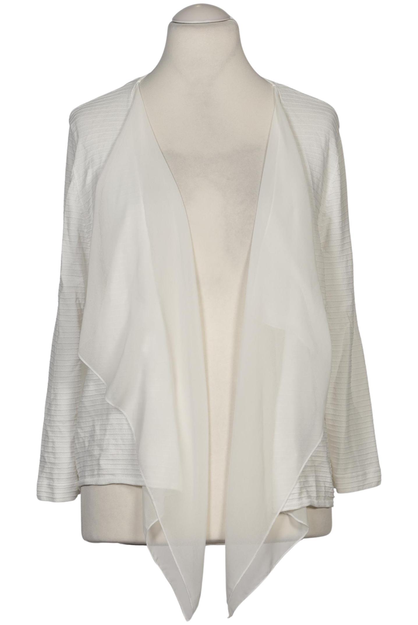 

s.Oliver Damen Strickjacke, weiß, Gr. 44